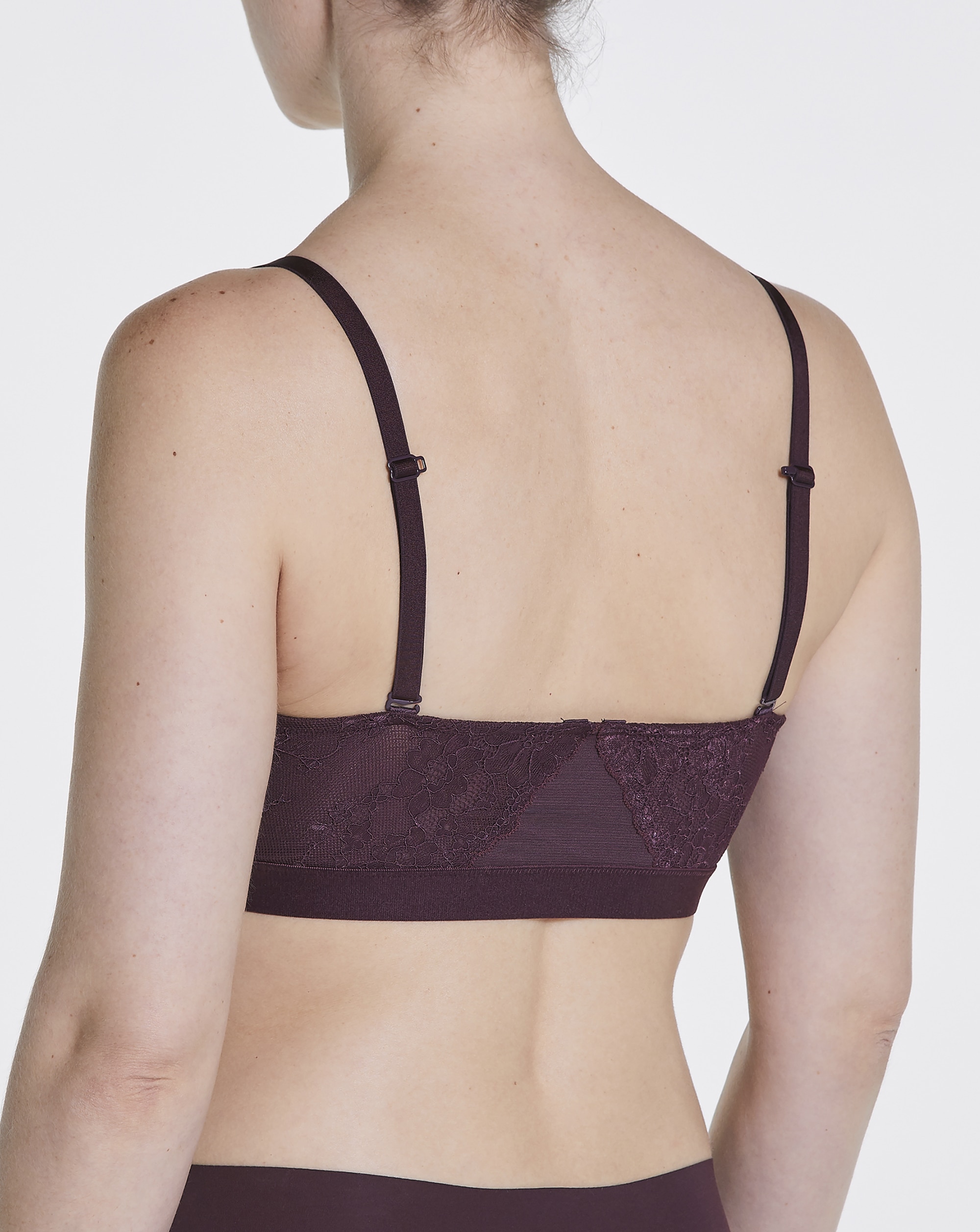 Soutien sem Aro de Renda Castanho-escuro-2