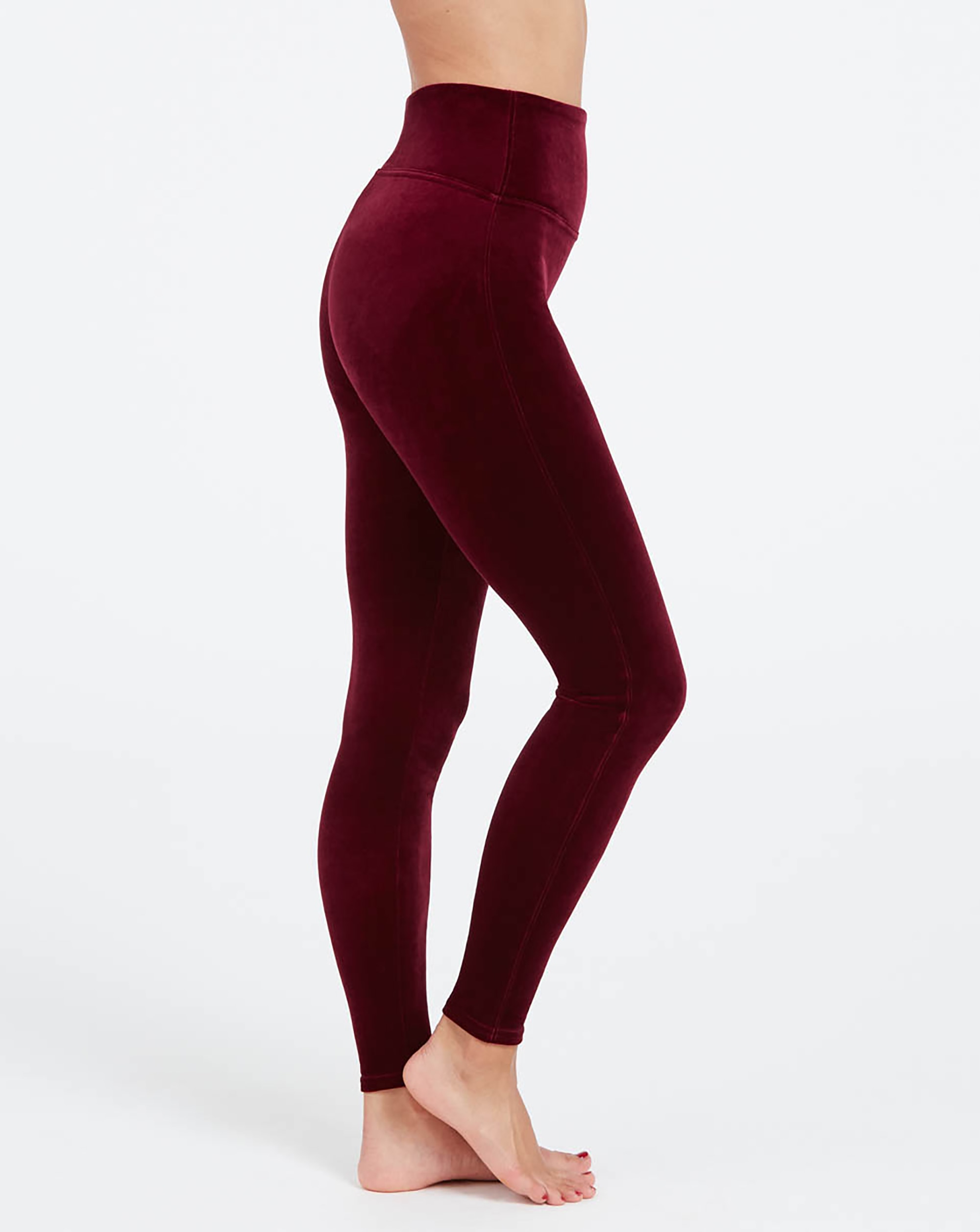 Leggings Modeladoras de Veludo Spanxshape™ Vinho-3