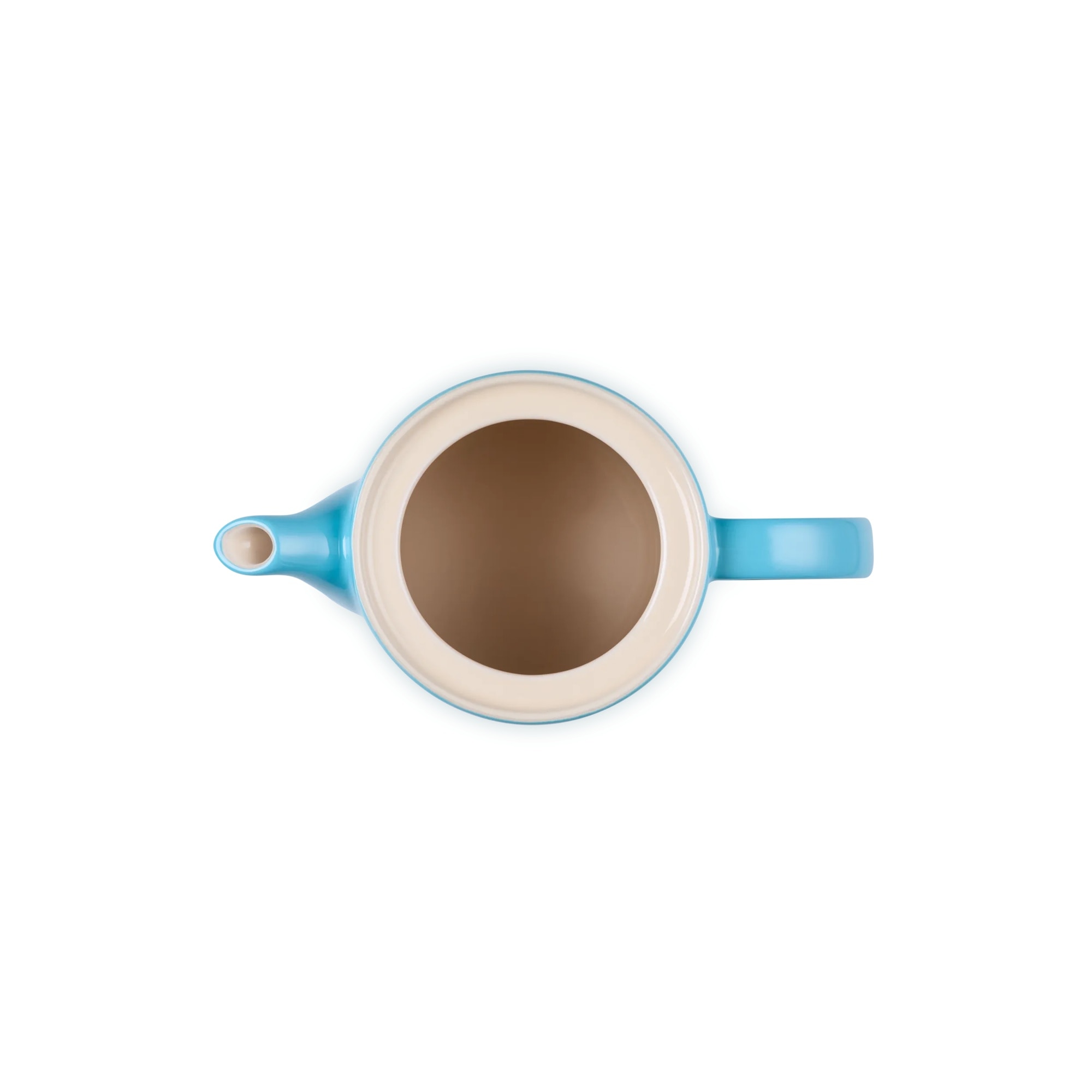 Chaleira classic de cerâmica de grés Le Creuset Caribe-4