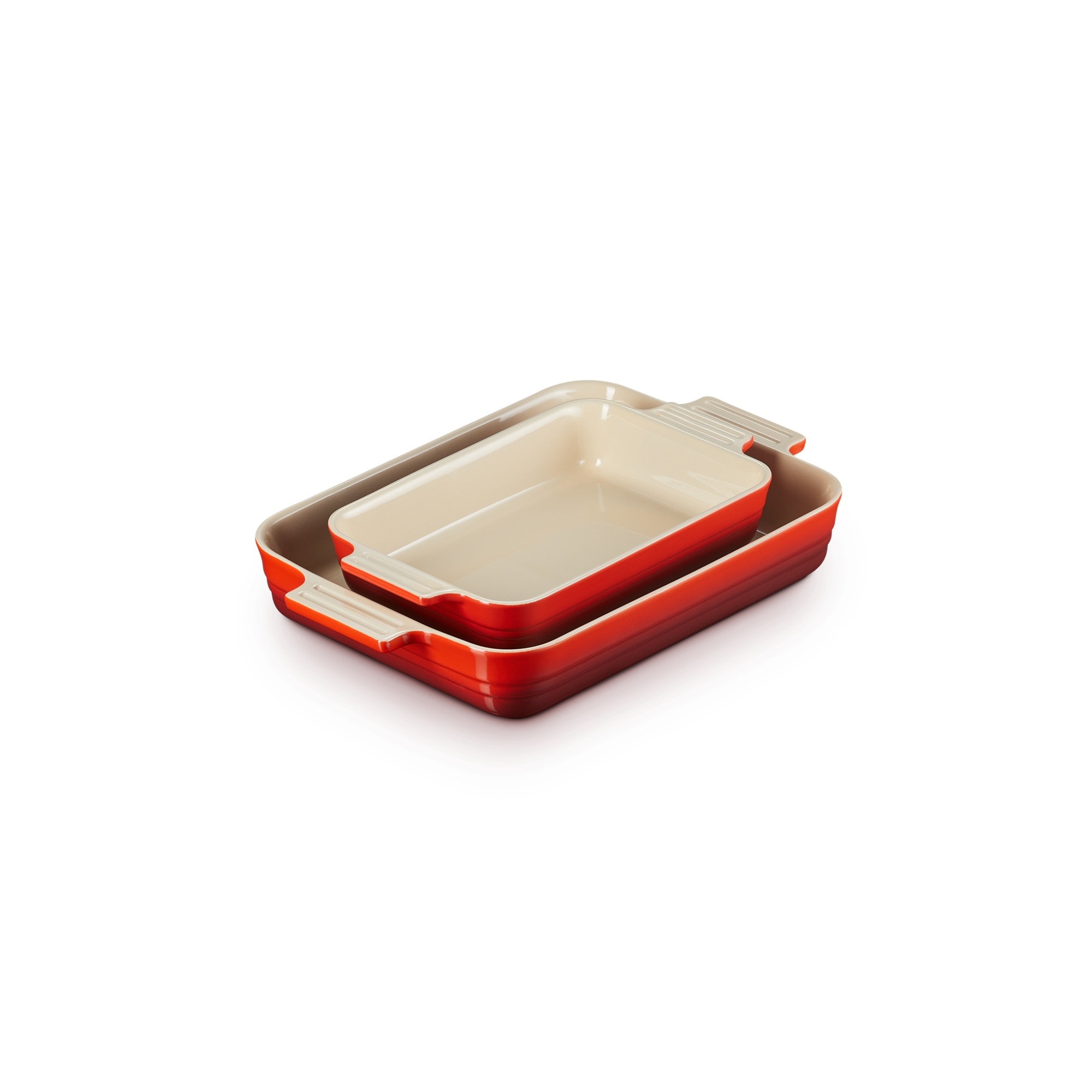 Imagem 0 de Set 2 Travessas retangulares Le Creuset