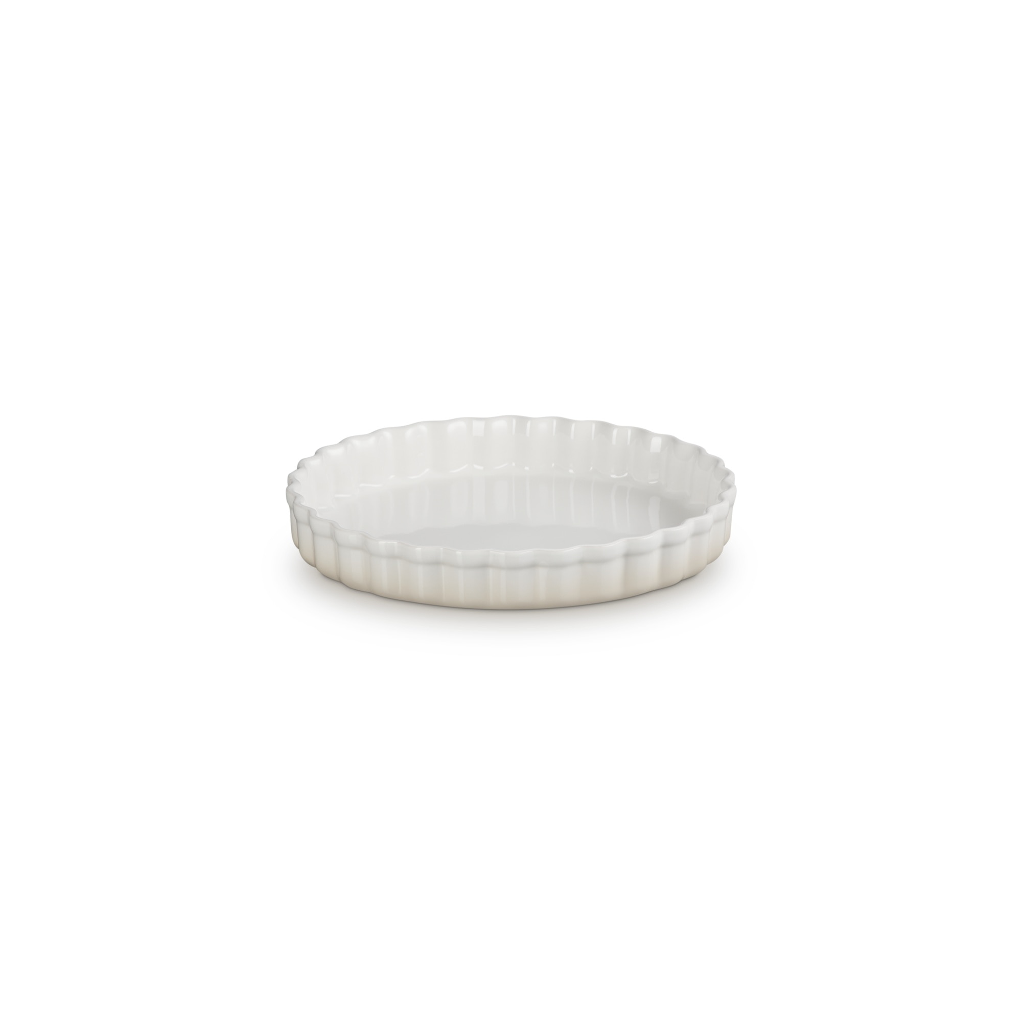 Tarteira de cerâmica de grés Le Creuset Creme-1