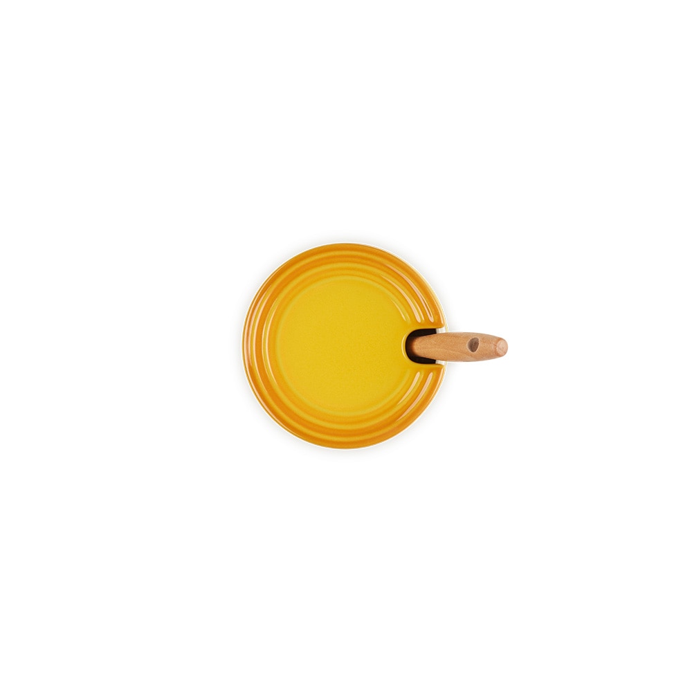Pote de mel Boston com espátula Le Creuset Mostarda-3