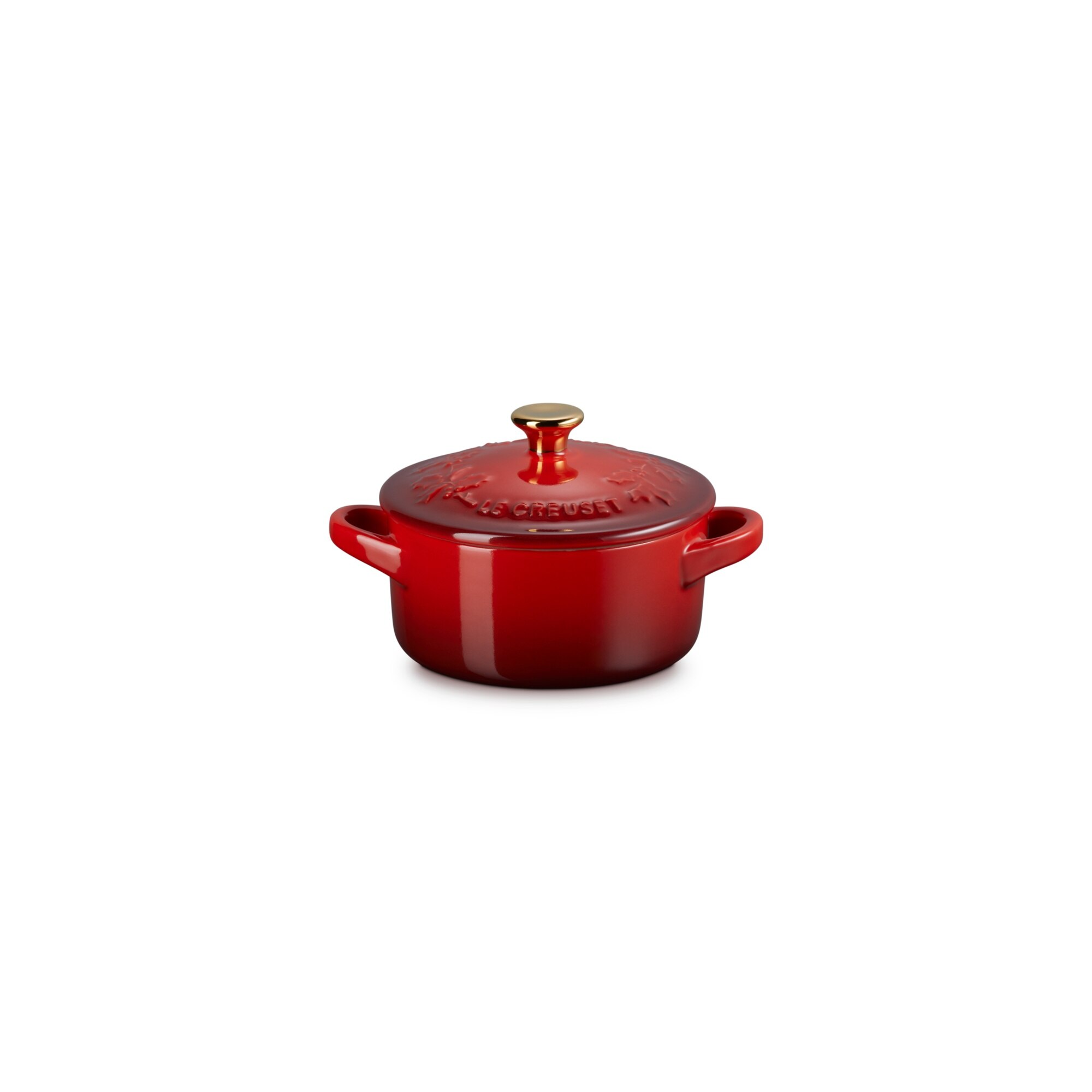Mini cocottes Holly de cerâmica de grés Le Creuset Cereja-2