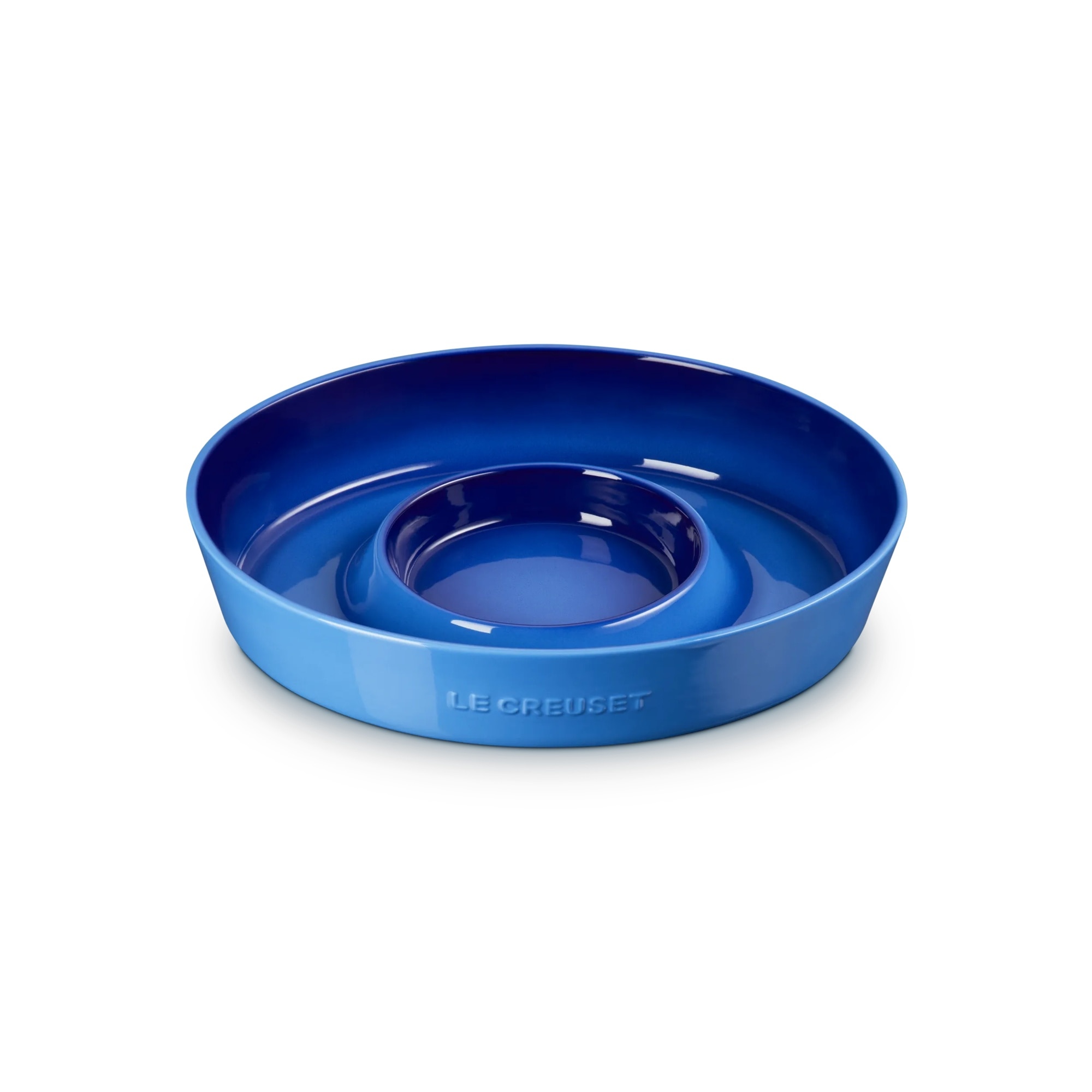 Prato para aperitivos Le Creuset Azulão-2