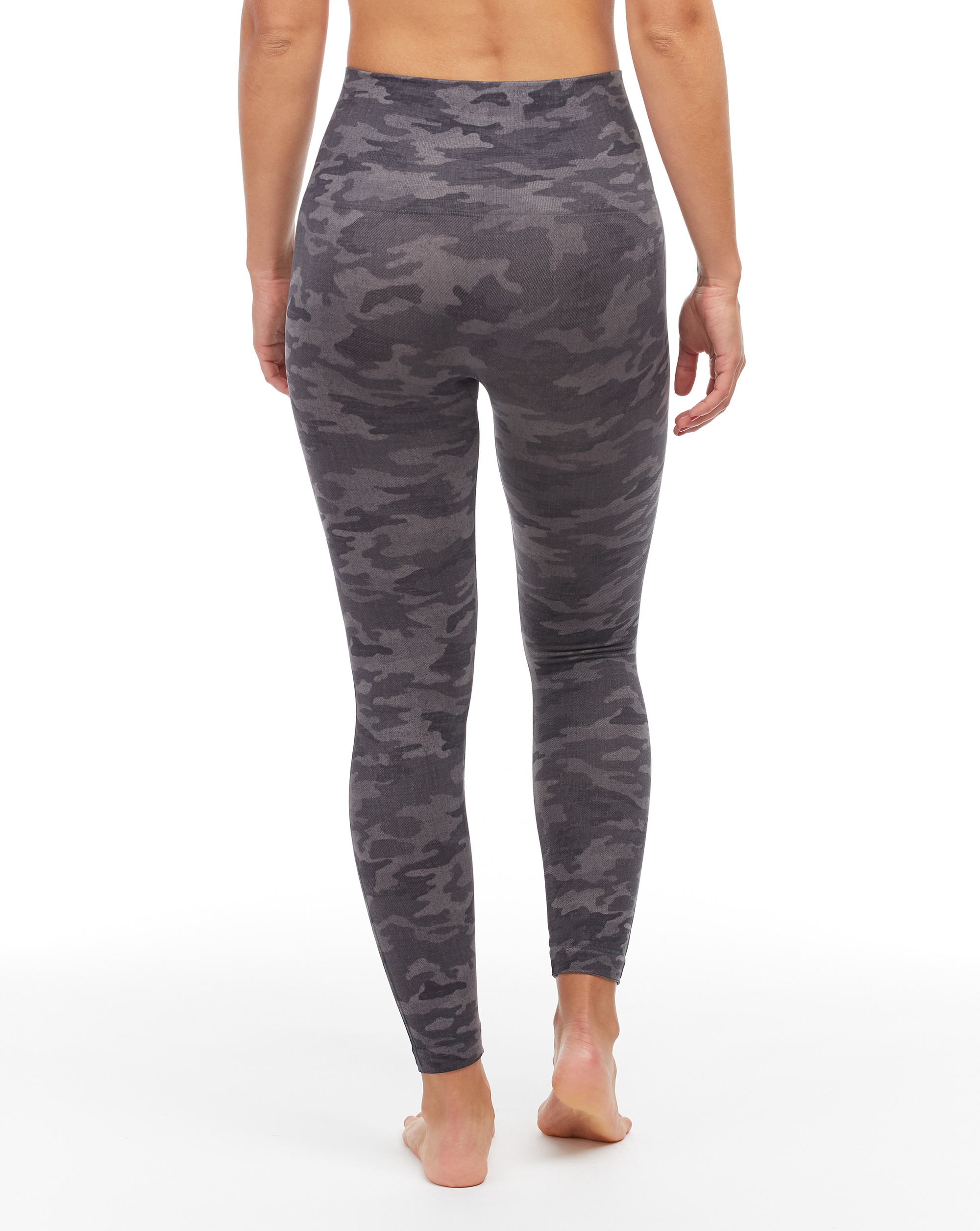 Leggings Moldeadoras com Estampado Militar Spanxshape™ Cinzento-2
