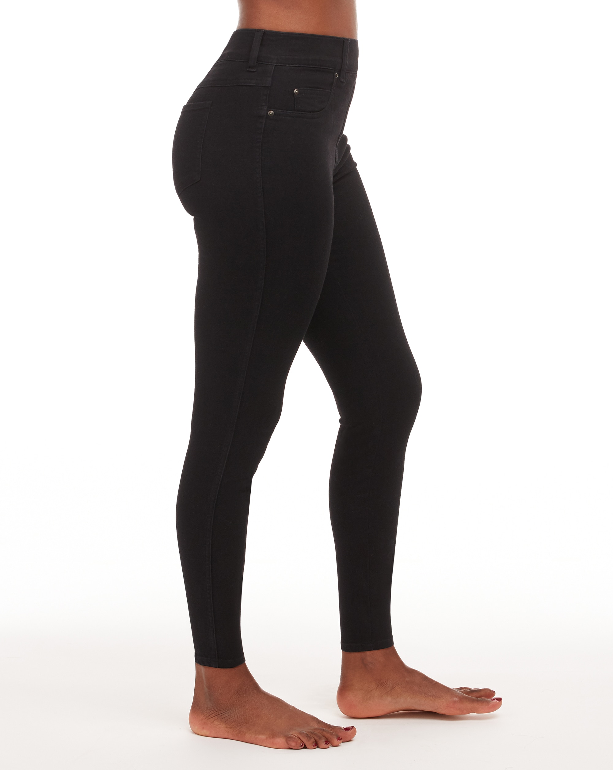 Leggings Moldeadoras Efeito Jeans Spanxshape™ Preto-3