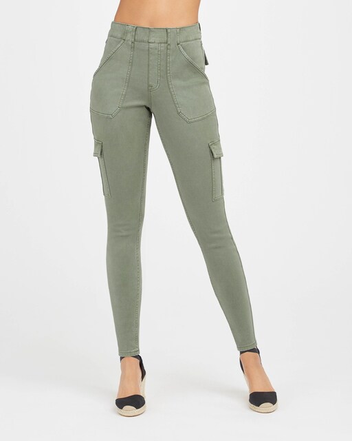 Imagem 0 de Leggings Ajustados e Elásticos com Bolsos Cargo