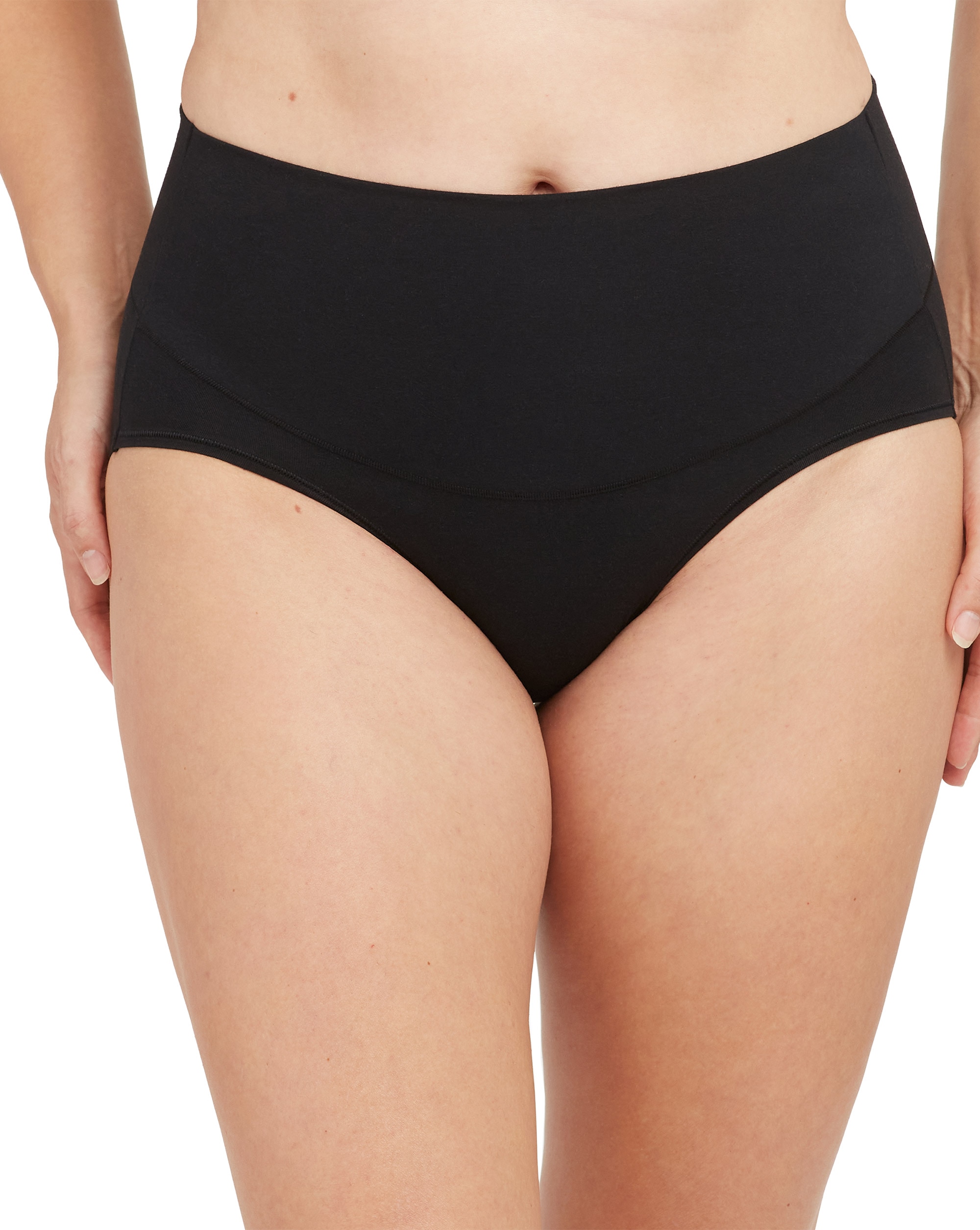 Braga Moldeadora de Algodão de Compressão Suave Spanxsupersmooth™ Preto-1