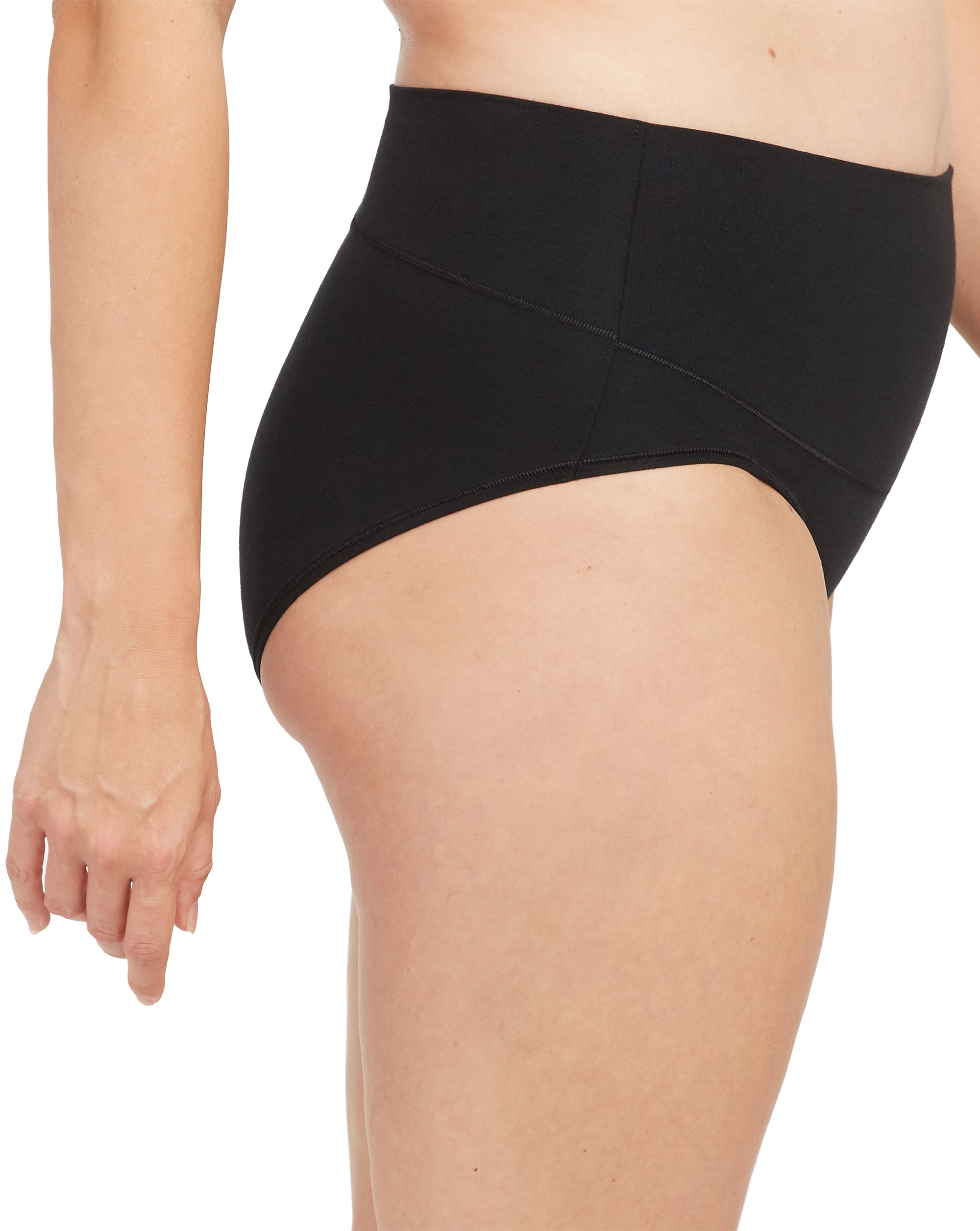Braga Moldeadora de Algodão de Compressão Suave Spanxsupersmooth™ Preto-3