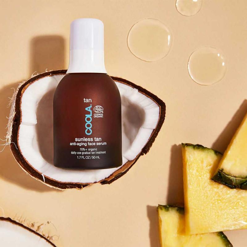 Autobronzeador Gradual de Rosto Tan Anti-Age Face Serum 50Ml Coola 2