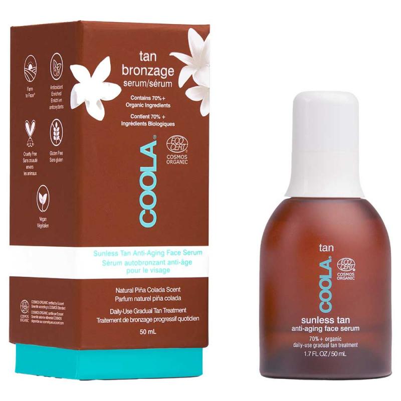 Autobronzeador Gradual de Rosto Tan Anti-Age Face Serum 50Ml Coola 3