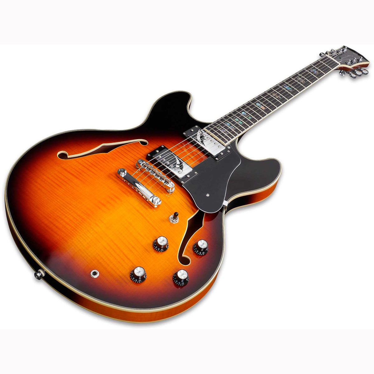 Imagem 0 de Guitarra Elétrica Hollowbody Sire Guitars H7 VS Vintage Sunburst