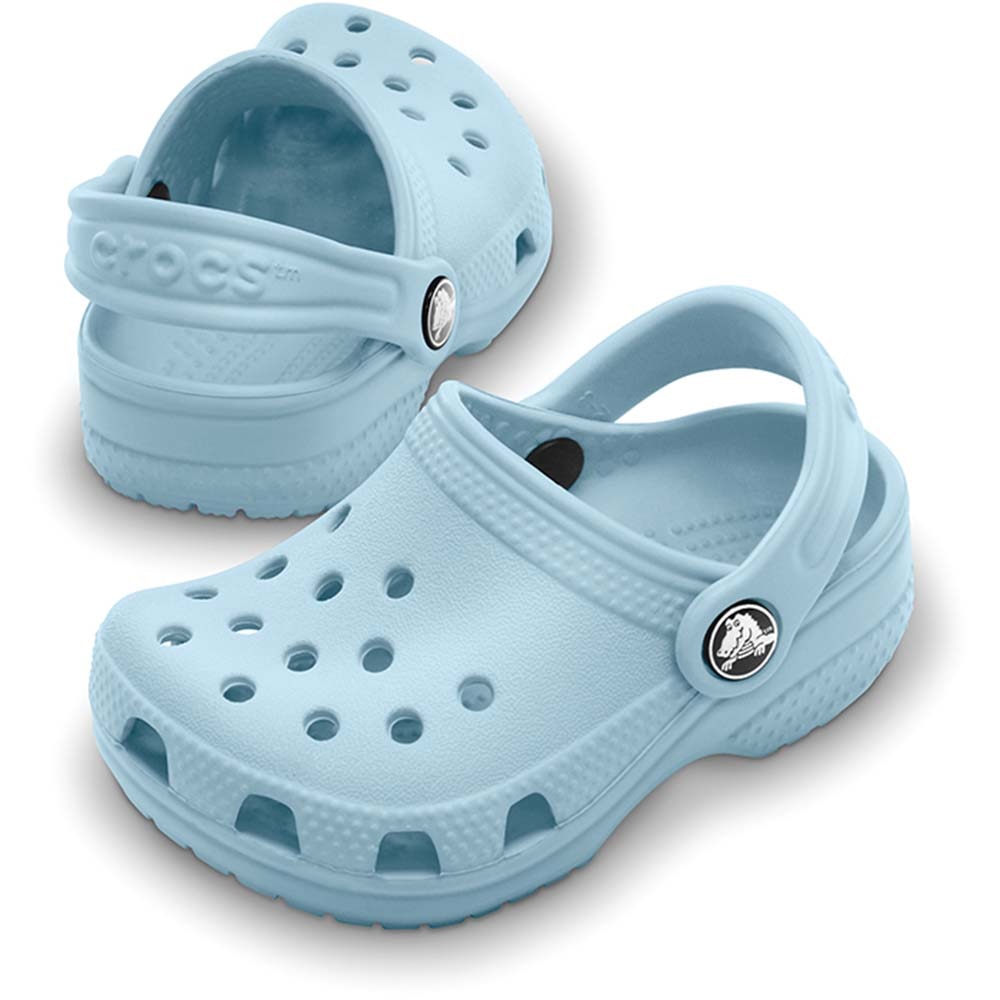 Socas para Bebés Crocs Littles Crocs Cinzento-2