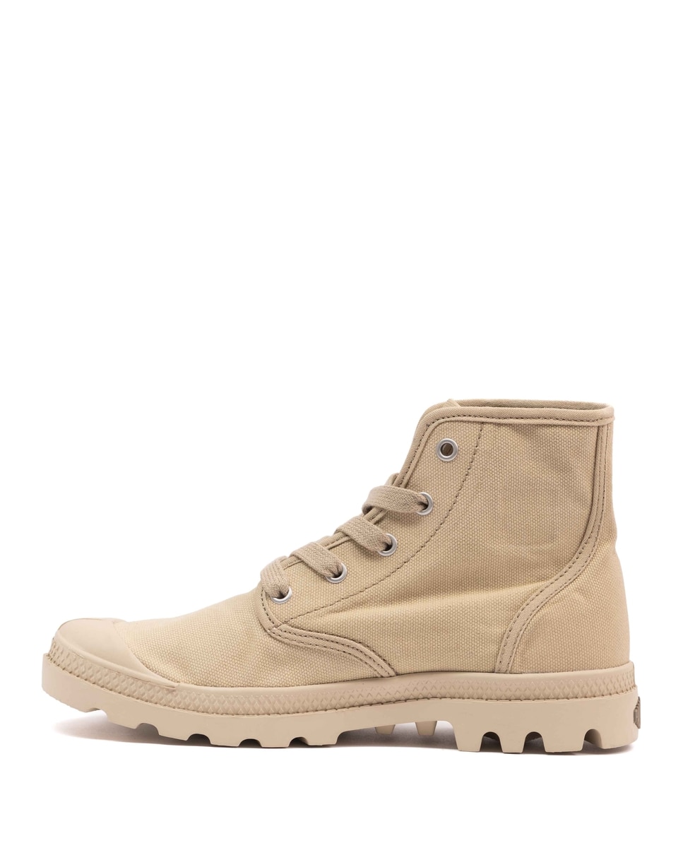 Botas de Mulher Palladium Cor Sahara Creme-3