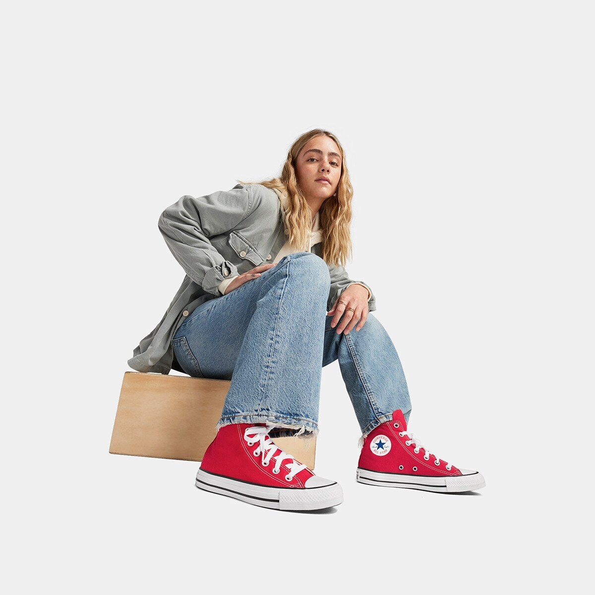Sapatilhas Casual Unissexo Chuck Taylor All Star Converse Vermelho-2