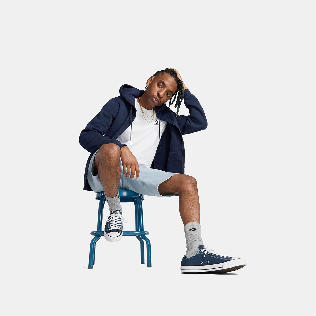 Sapatilhas Casual Unissexo Chuck Taylor All Star Converse Azul-marinho-3
