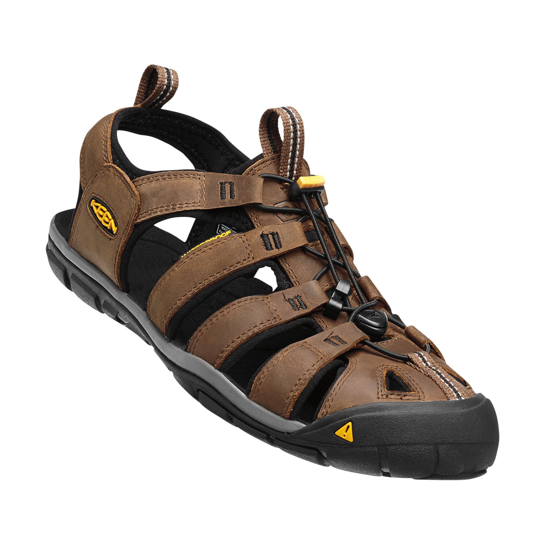 Sandálias de Montanha Clearwater Cnx Leather Keen Castanho-chocolate-2