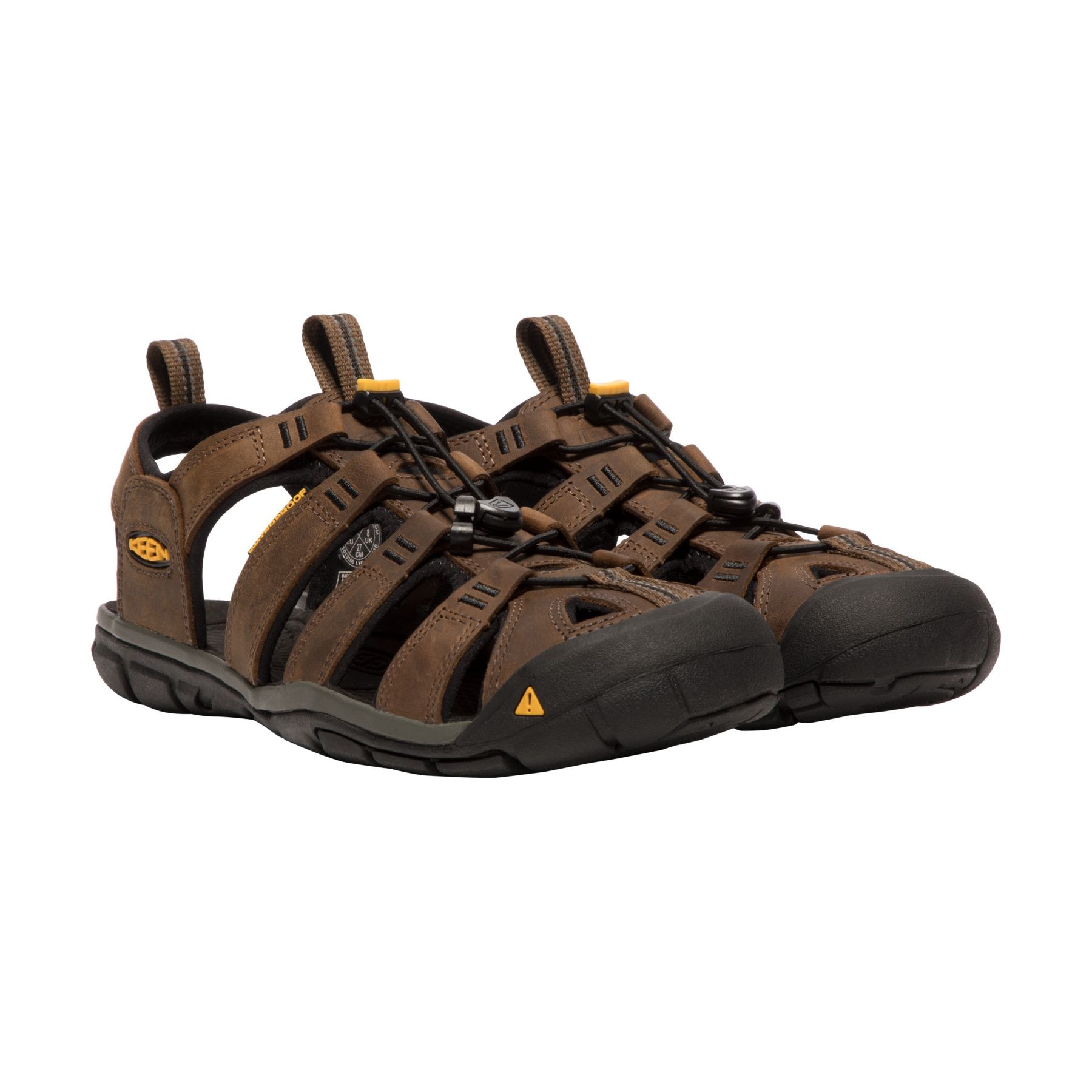 Sandálias de Montanha Clearwater Cnx Leather Keen Castanho-chocolate-3