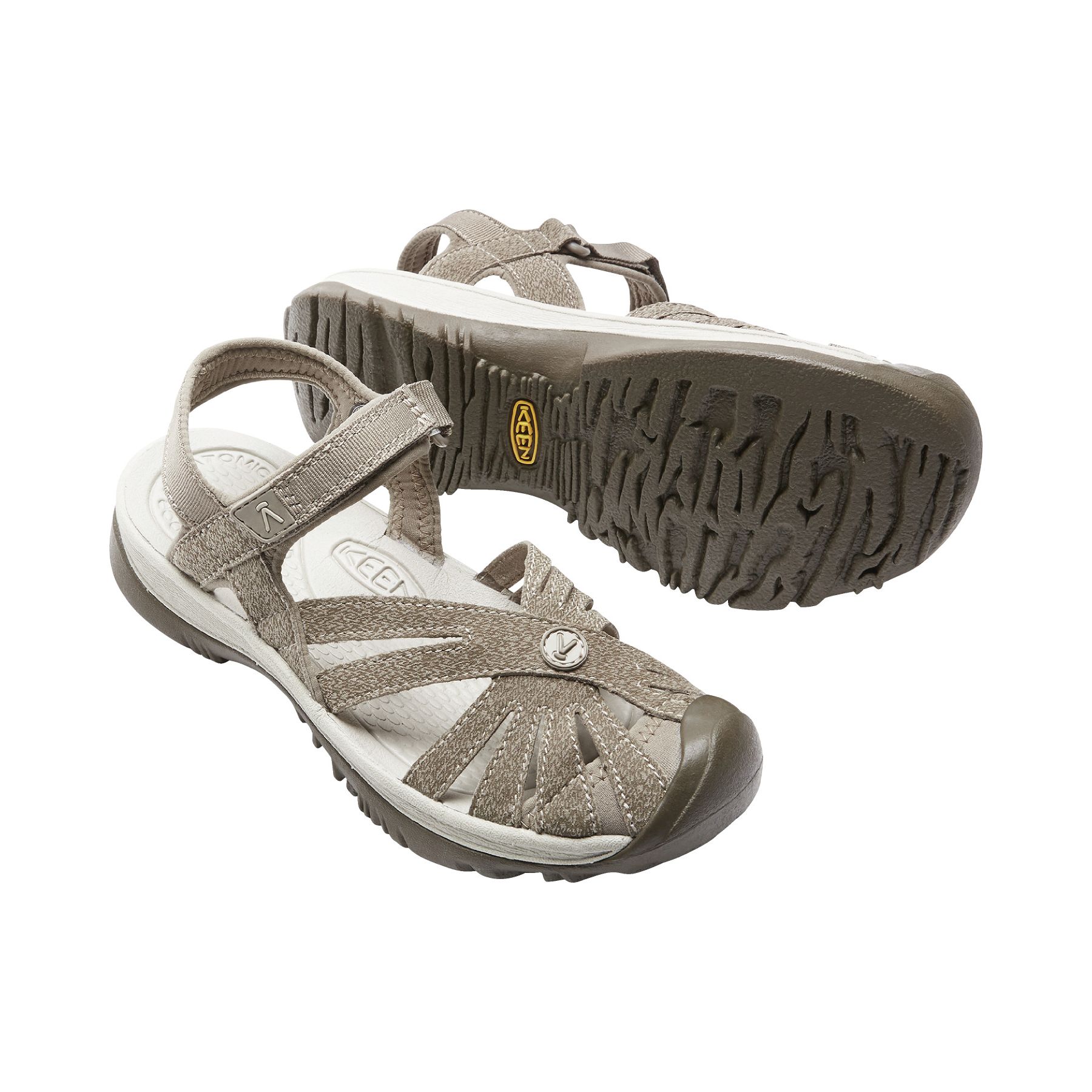 Sandálias de Montanha Rose Sandal Keen Creme-3