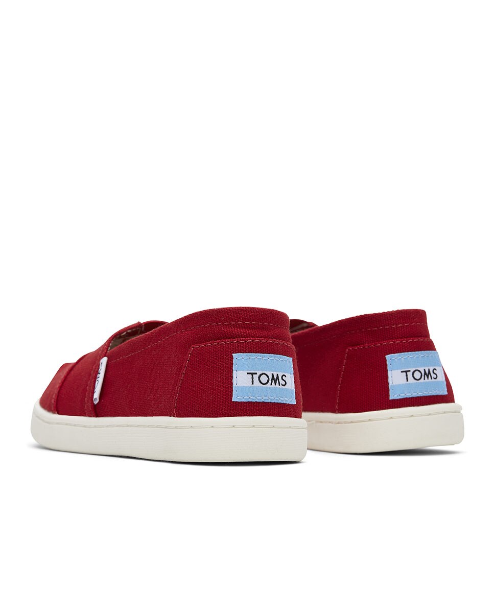 Alpercatas de Lona Vermelho-3