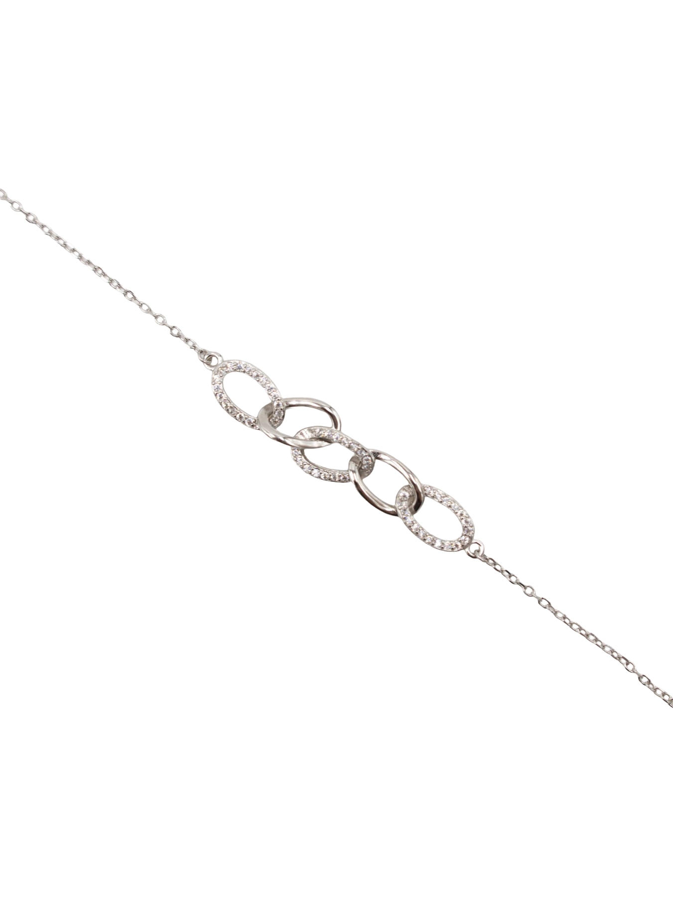 Imagem 0 de Pulseira em Prata com Zircónias