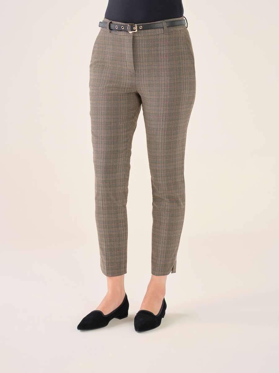 Imagem 0 de Calças Clássica em Xadrez