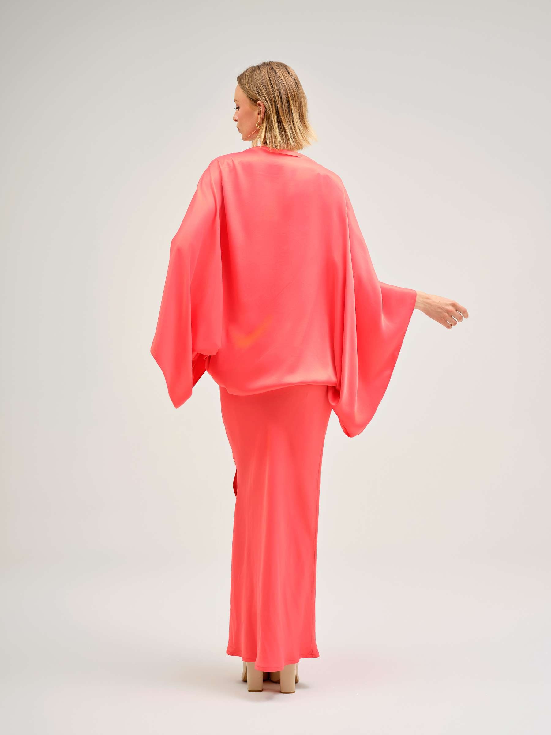 Bolero Comprido Coral-2