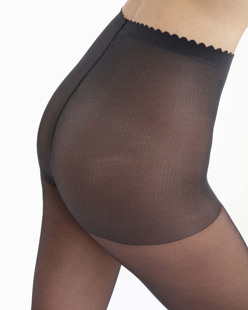 Collant Opaco Body Touch sem Demarcação Efeito Segunda Pele Preto-4