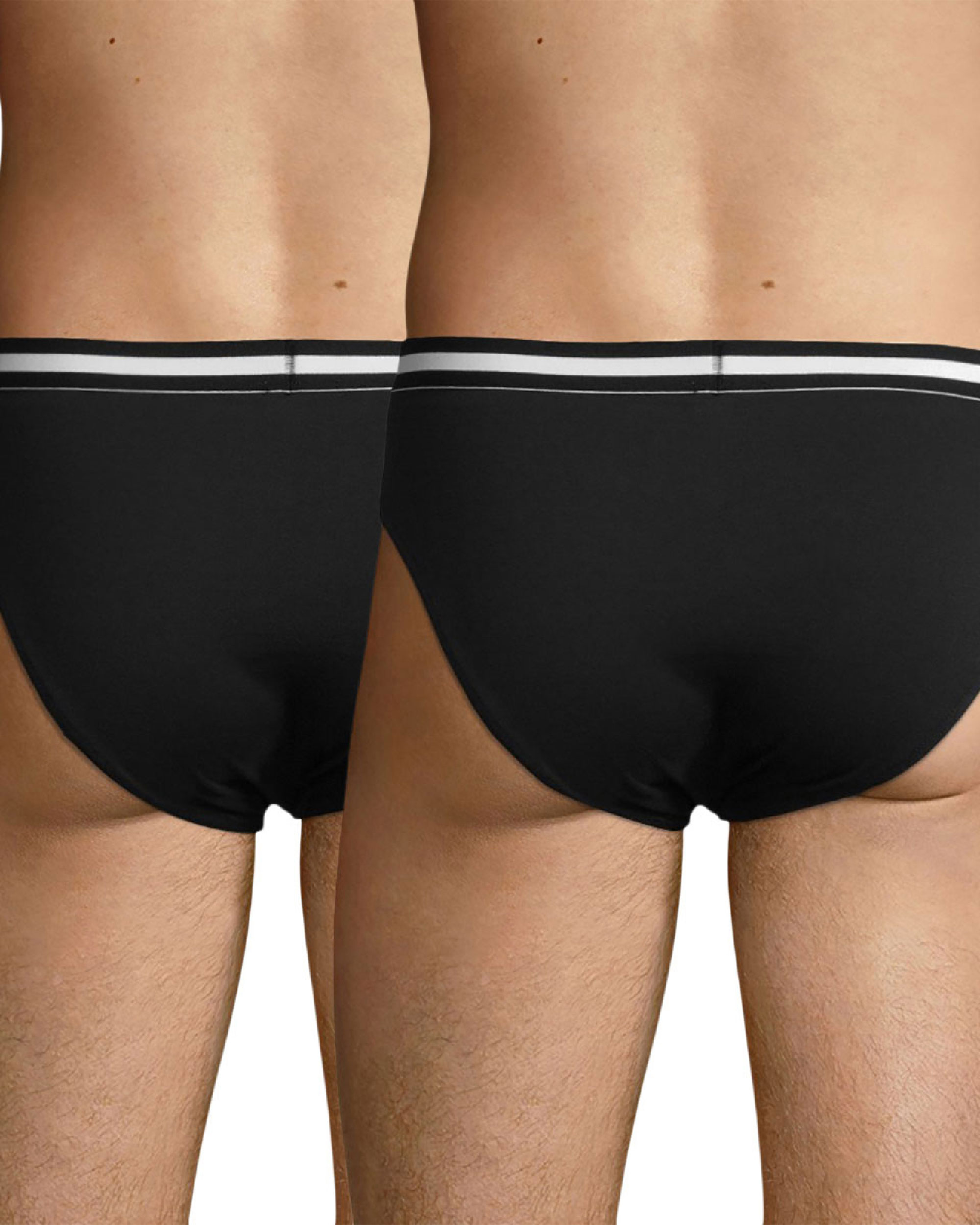 Pack de 2 Slips em Algodão Elástico e Cintura com Design Multicolor-4