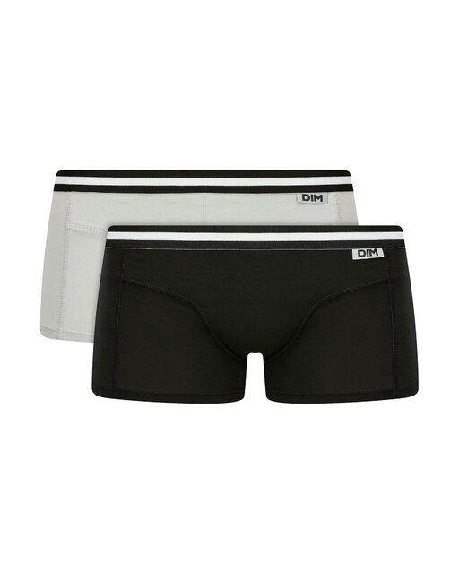 Imagem 0 de Pack de 2 Boxers de Algodão Elástico com Design no Cós