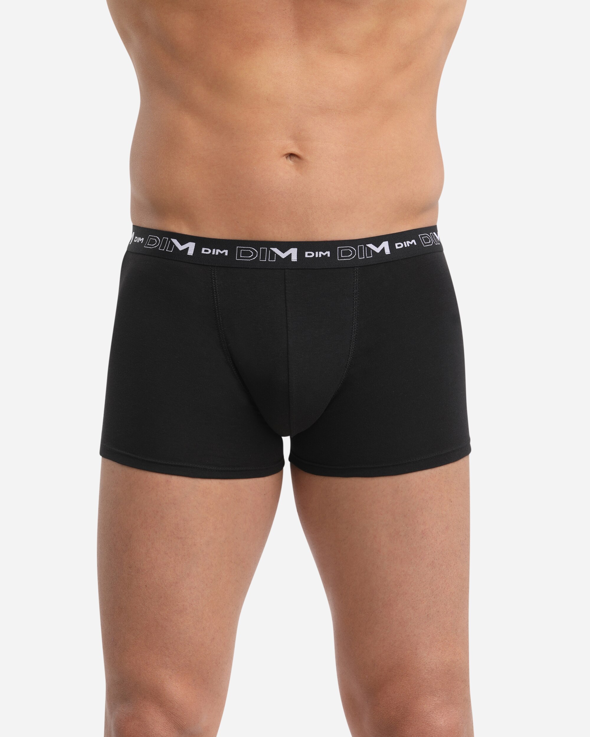 Pack de Três Boxers de Algodão Elástico Preto-2