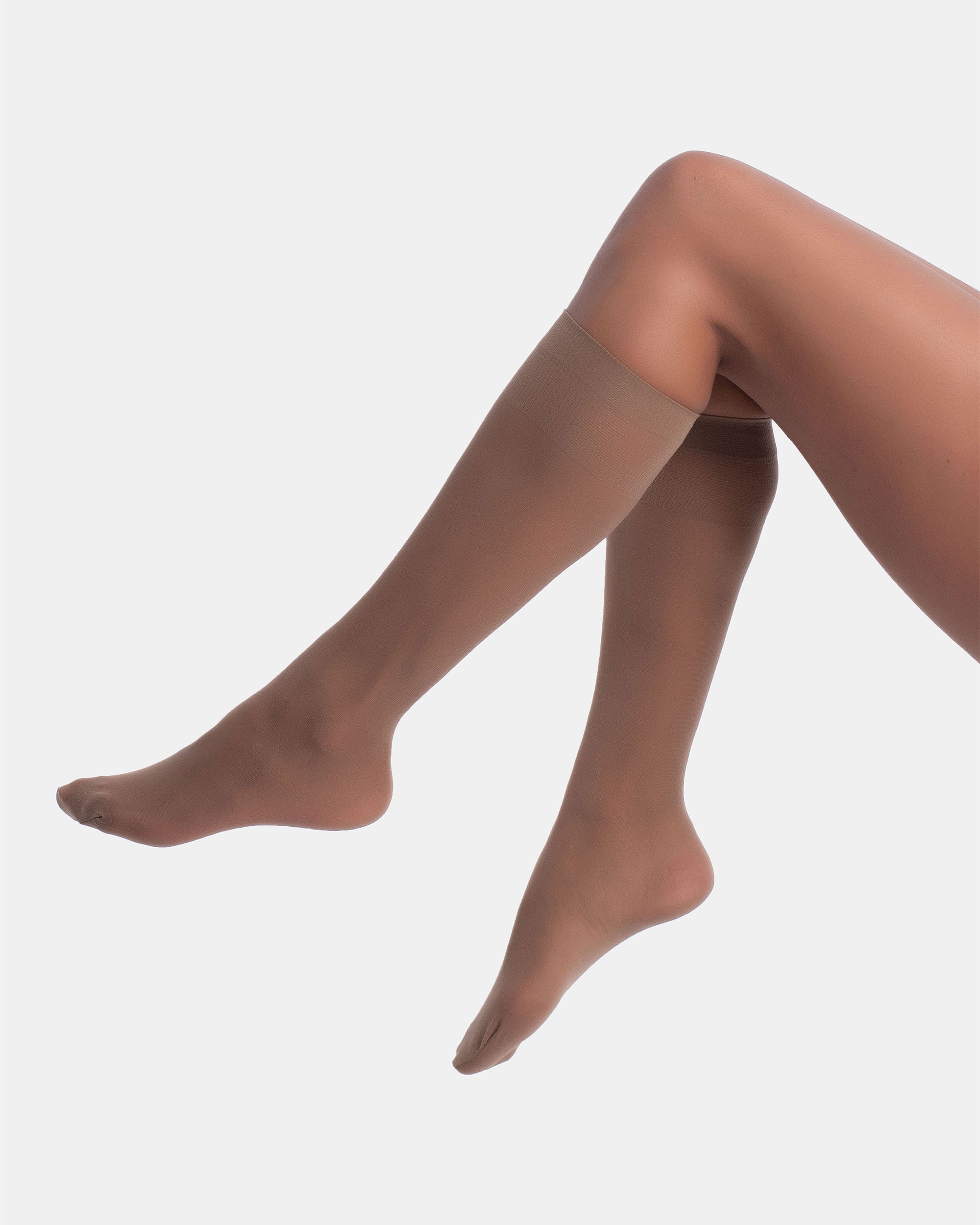 Imagem 0 de Minimeias de Poliamida de Efeito Natural