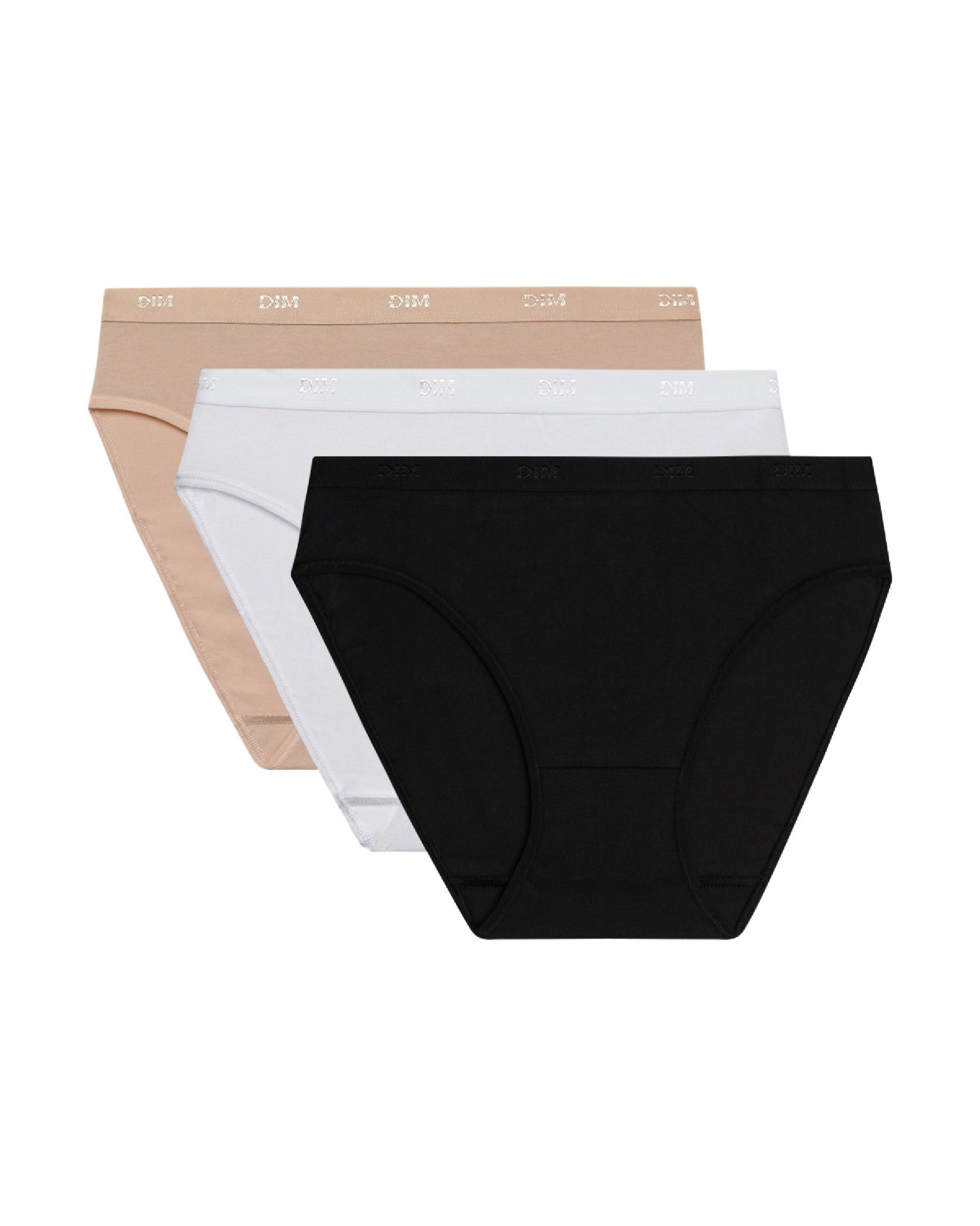 Pack de 3 Cuecas de Algodão Elástico em Vários Cores Multicolor-4