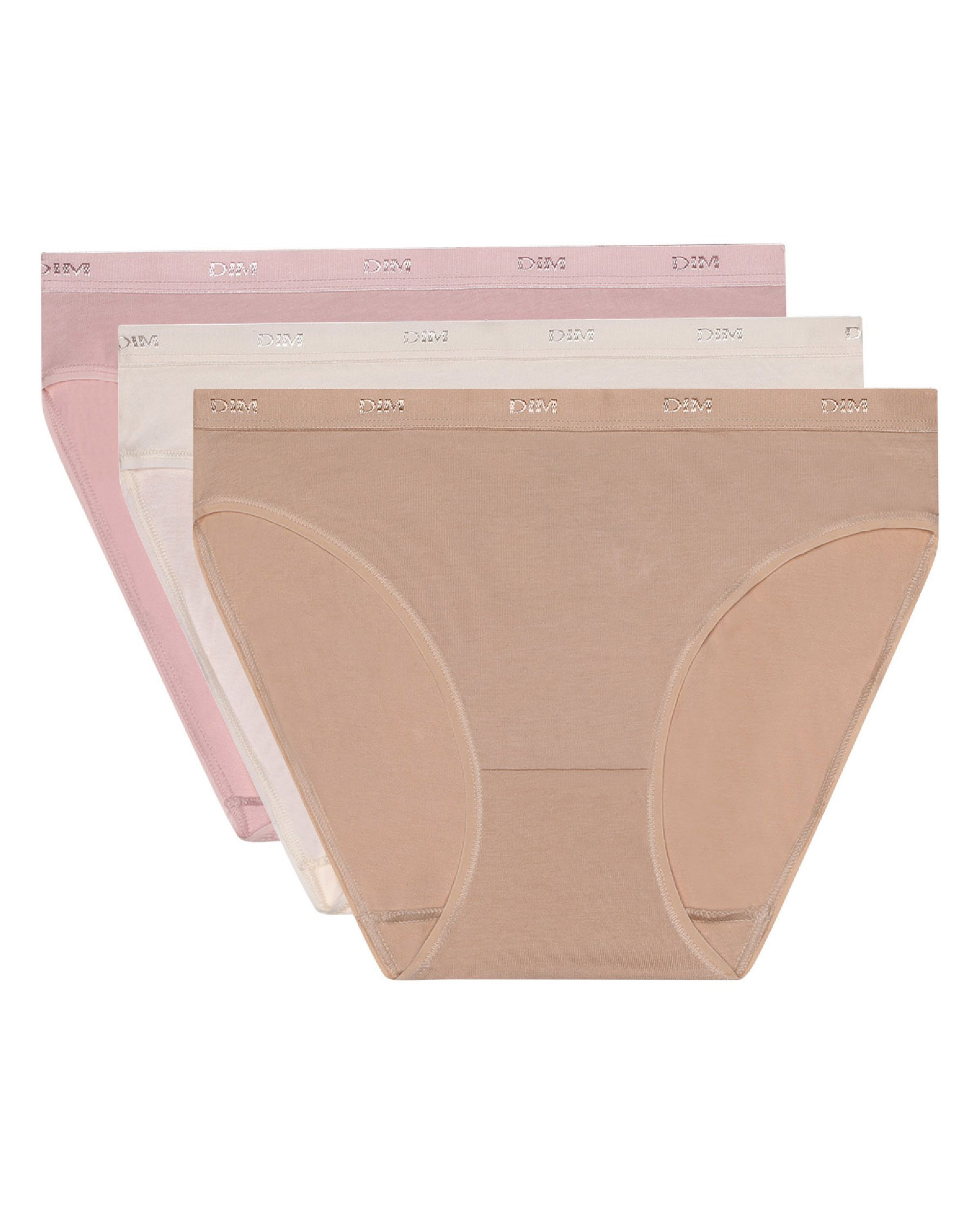 Pack de 3 Cuecas de Algodão Elástico em Vários Cores Multicolor-4