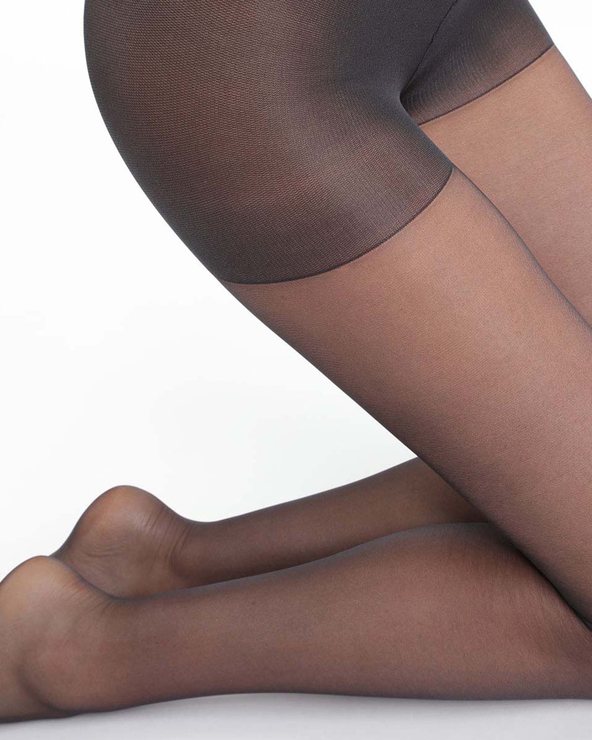 Collants Modeladores Diam's com Cintura Confort Invisível Preto-3