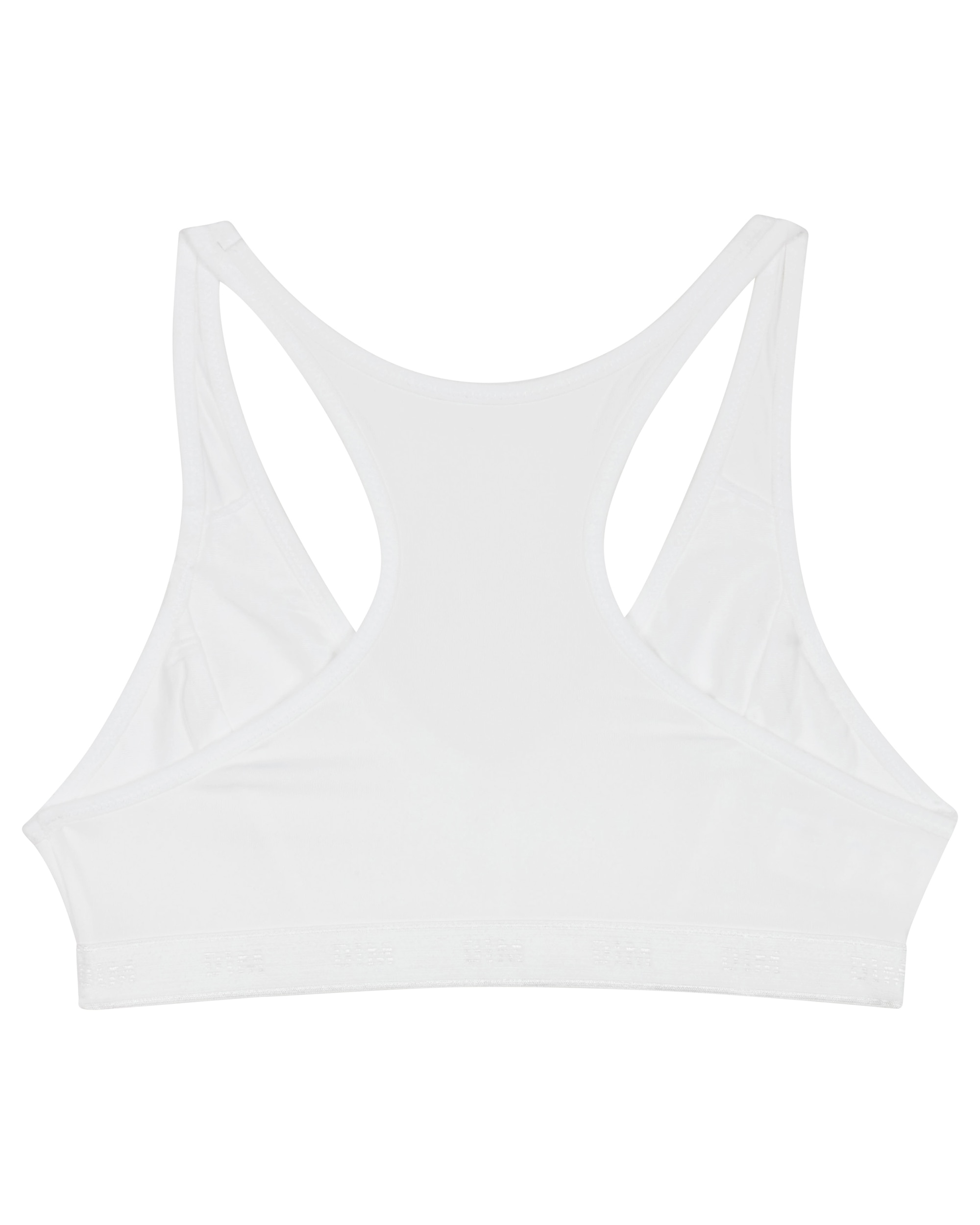 Soutien Infantil Desportivo de Microfibra Branco-2