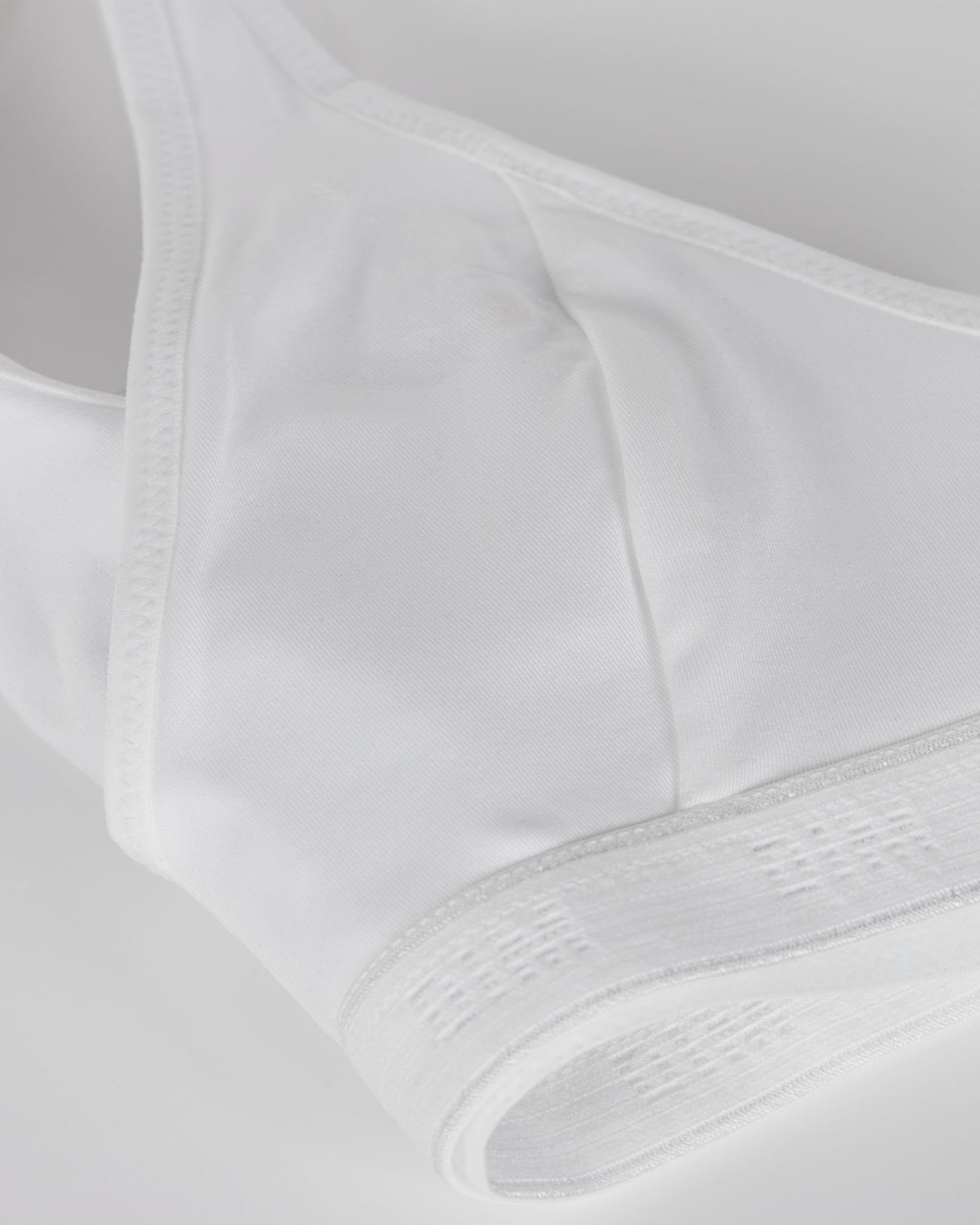 Soutien Infantil Desportivo de Microfibra Branco-3