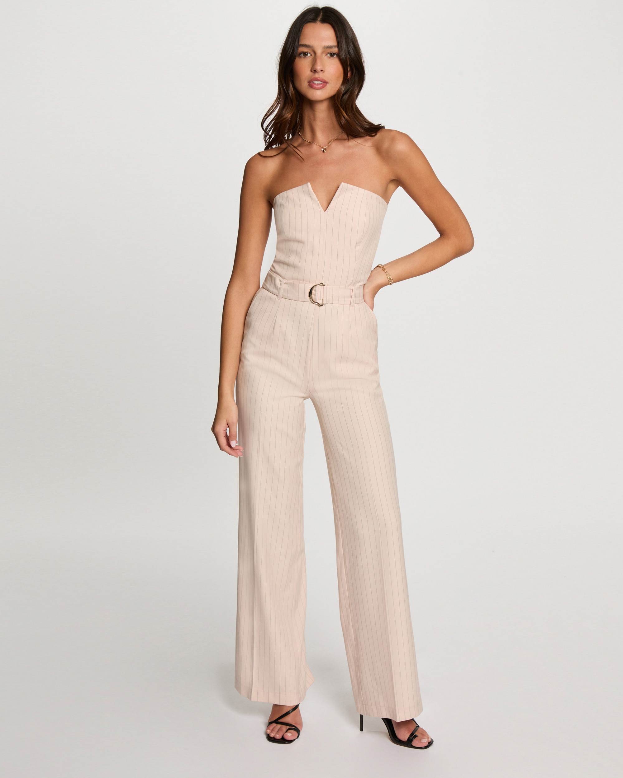 Imagem 0 de Macacão Comprido Às Riscas