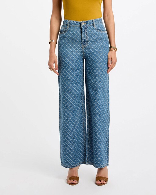 Imagem 0 de Jeans Perna Larga