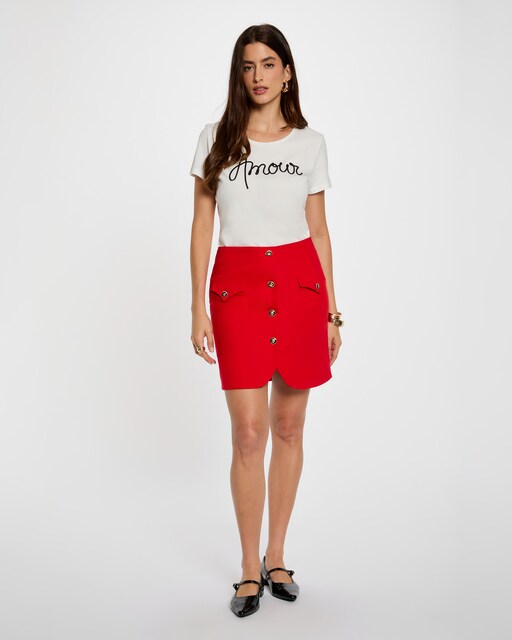 Imagem 0 de Saia Curta Ajustada