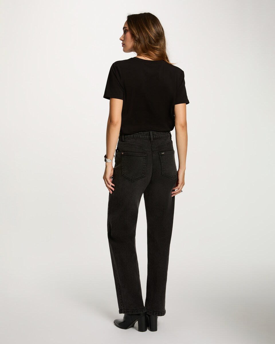 T-shirt de Manga Curta Preto-3