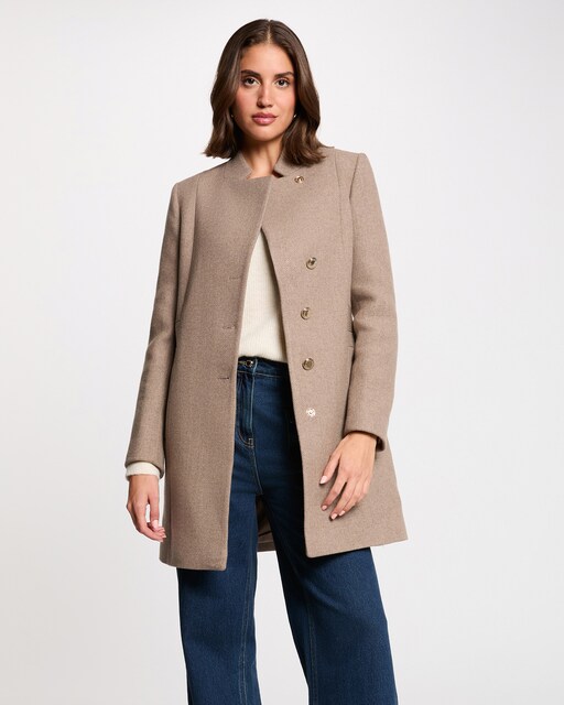 Imagem 0 de Sobretudo Ajustado com Strass