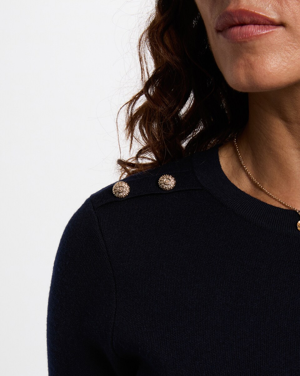 Vestido Curto em Forma de Trapézio Preto-5