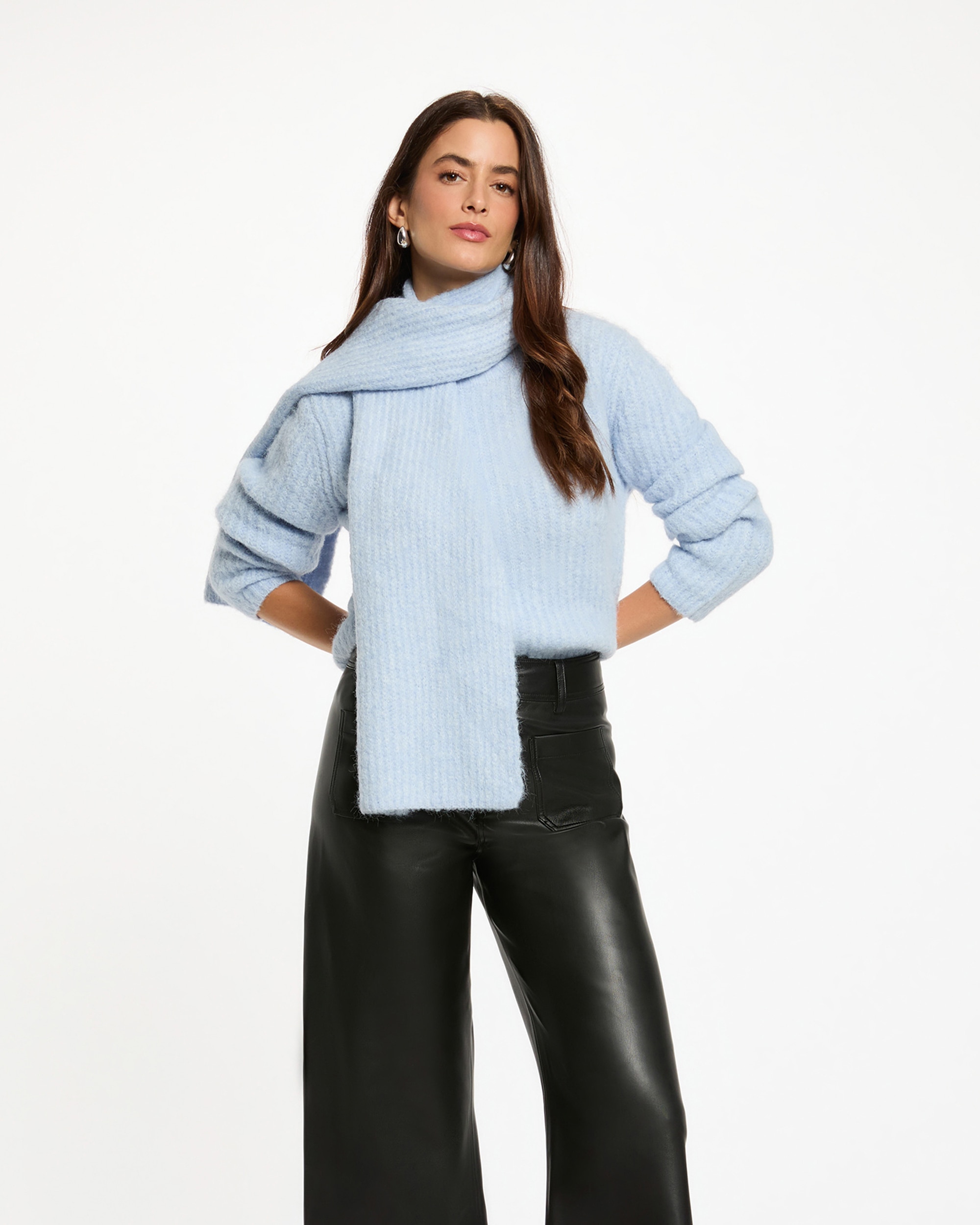 Imagem 0 de Camisola com Gola Cachecol