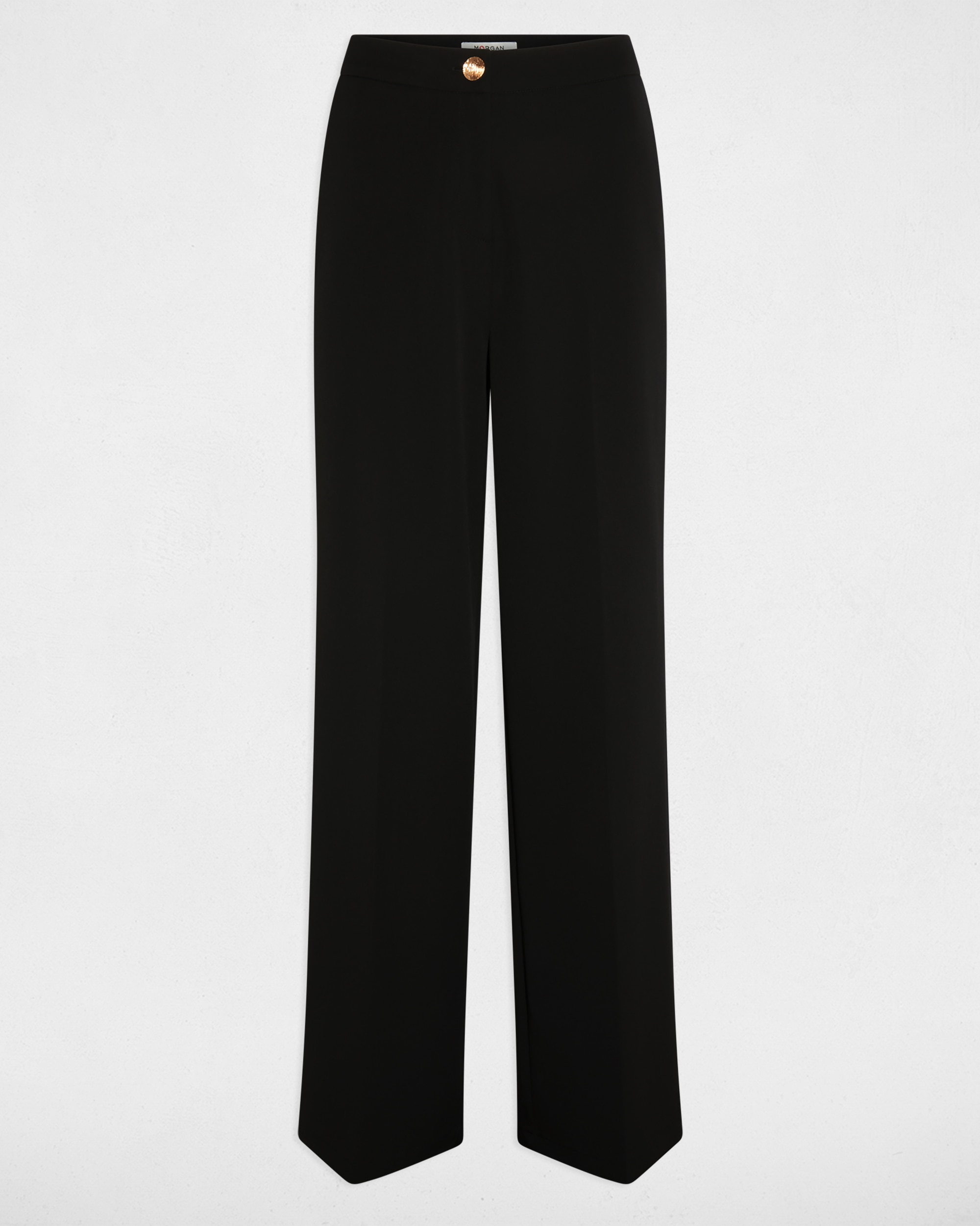 Jeans Skinny de Cintura Subida Preto-2