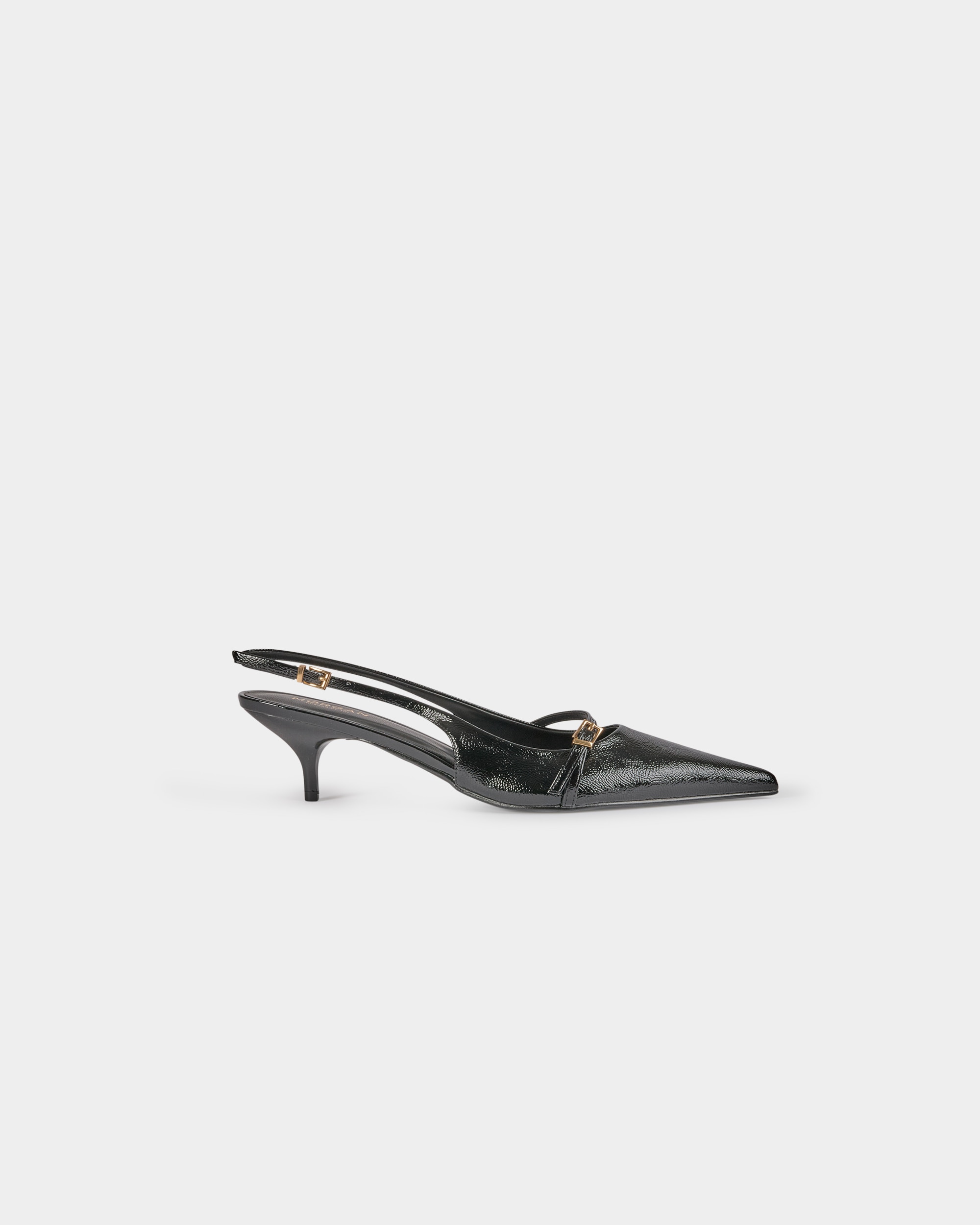 Sapatos de Salto em Preto Preto-1
