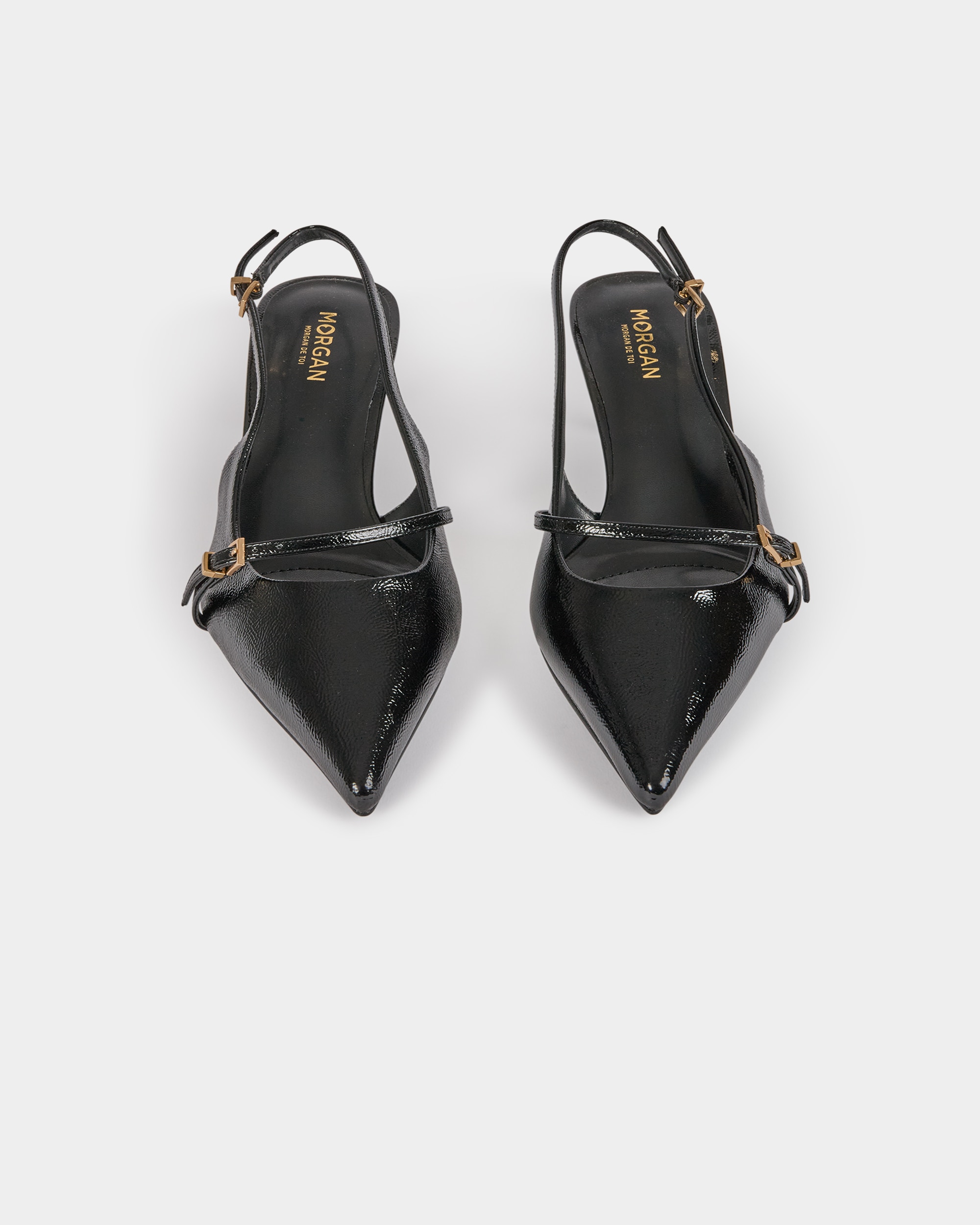 Sapatos de Salto em Preto Preto-3