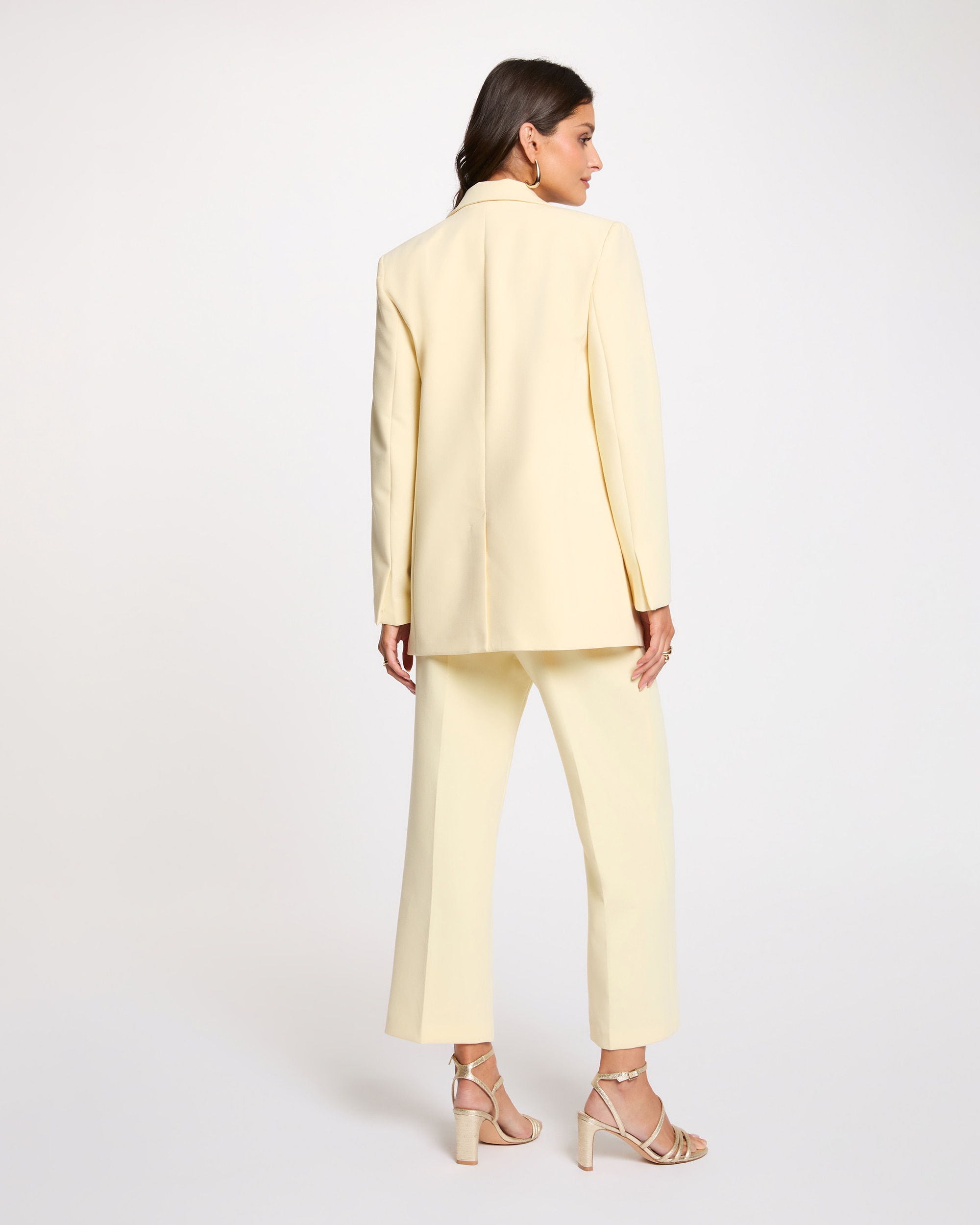 Blazer com Bolsos Italianos Amarelo-3