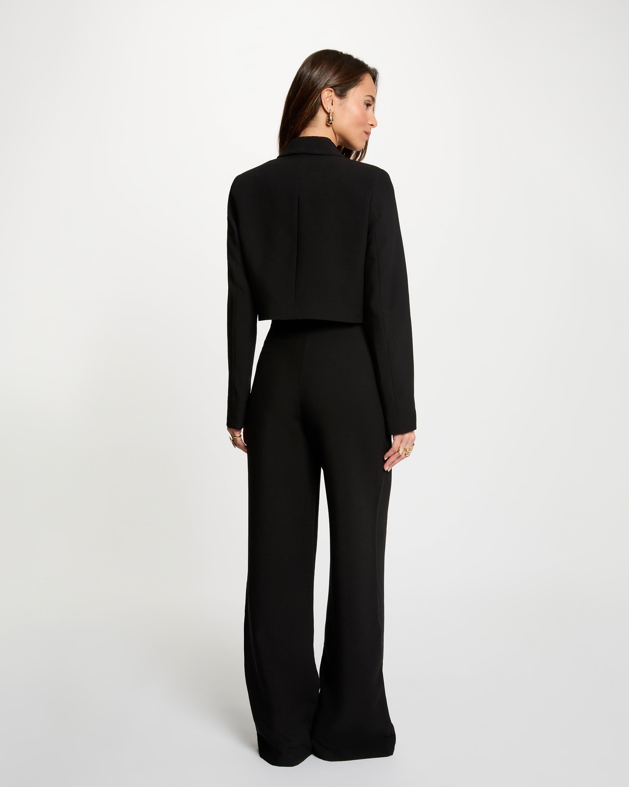 Casaco Ajustado Preto-3