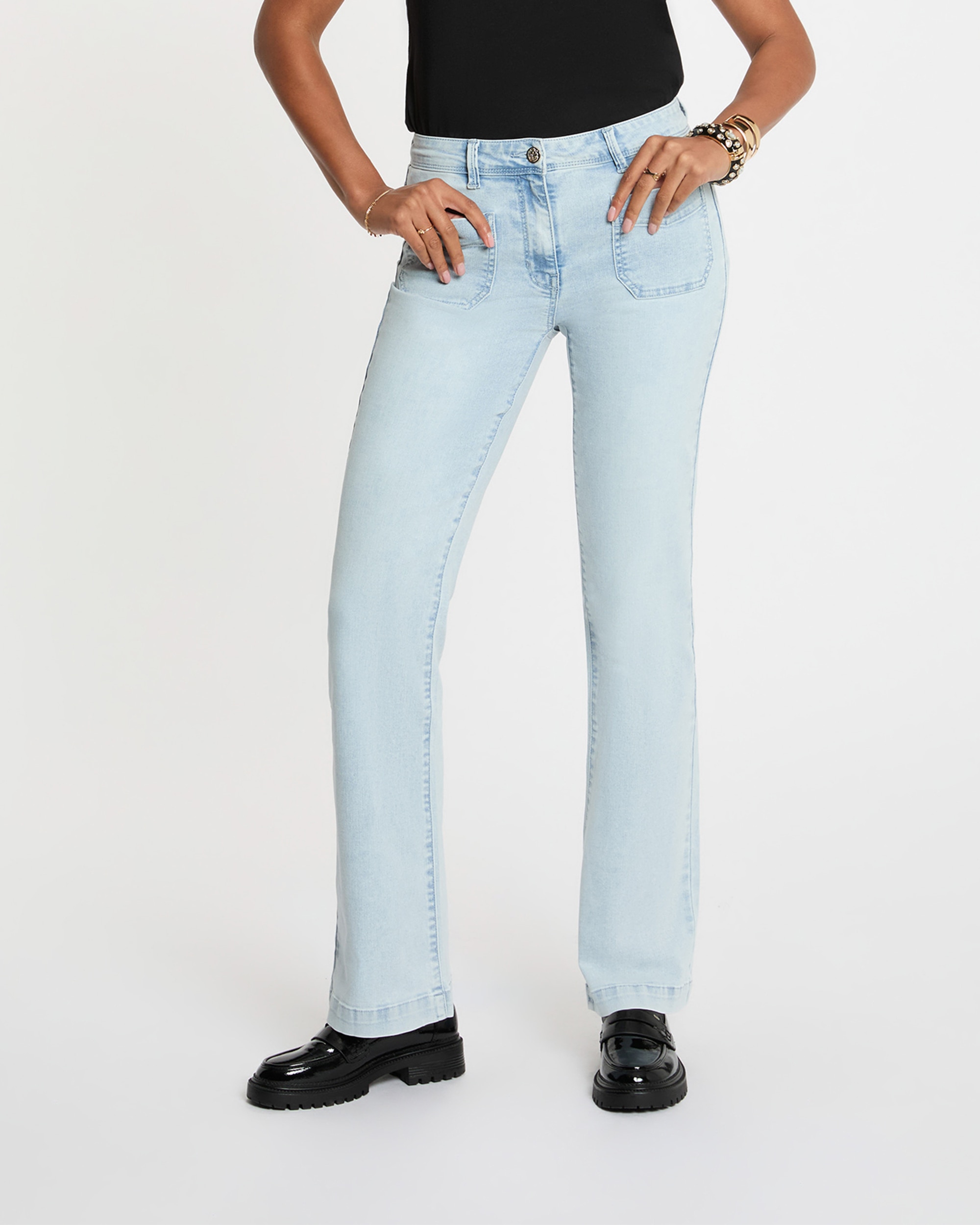 Imagem 0 de Jeans Skinny Bootcut Slim